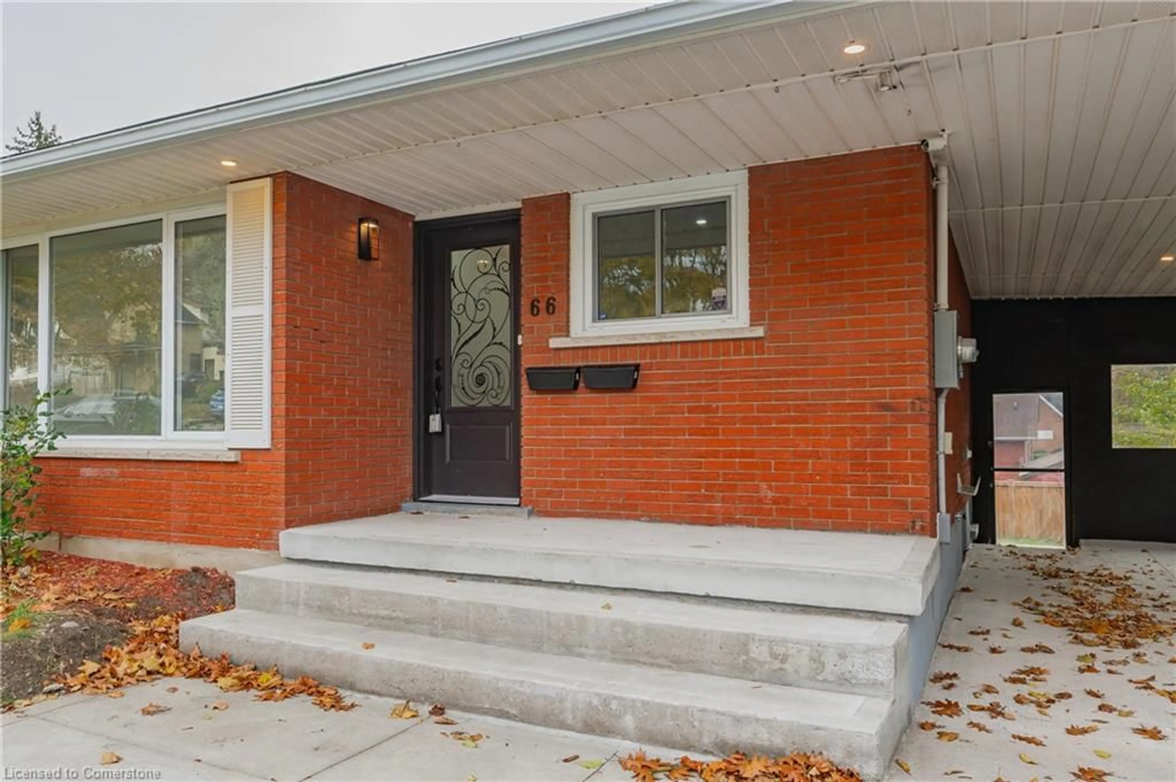 Home with brick exterior material for 66 Beech Ave, Cambridge Ontario N3C 1X5