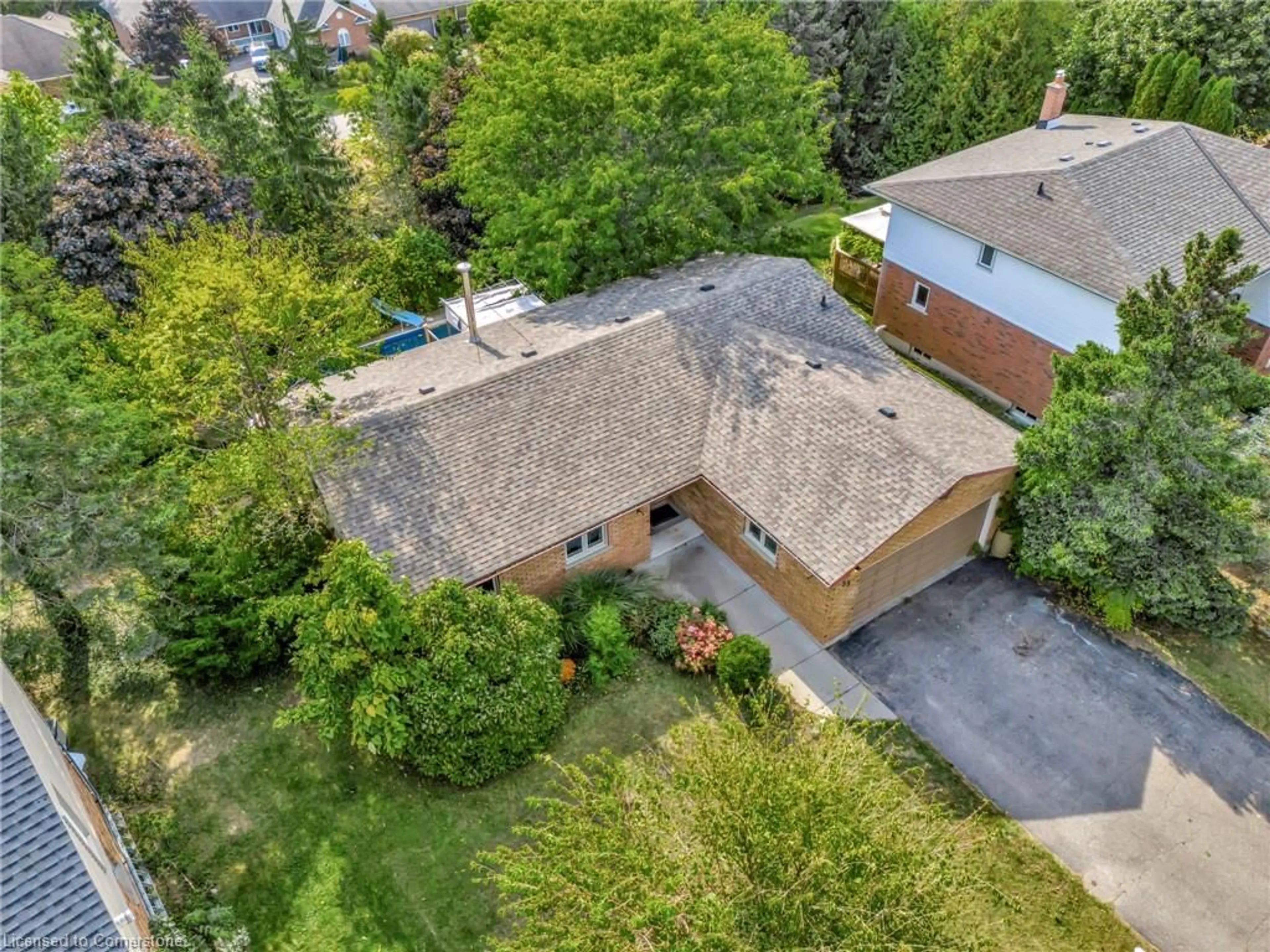 Frontside or backside of a home, the street view for 55 Mitchell St, Ayr Ontario N0B 1E0