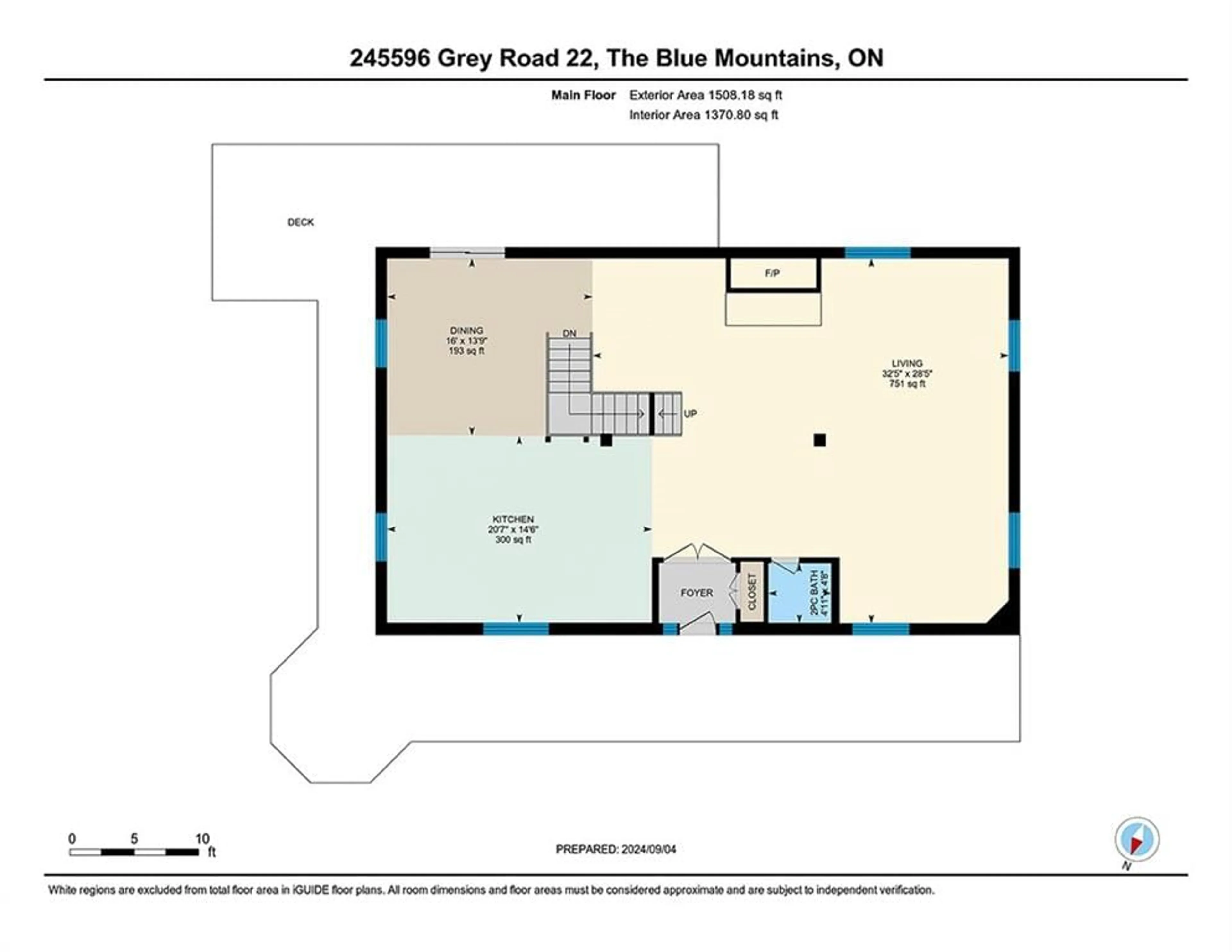 Floor plan for 245596 22 Side Road, Meaford Ontario N4L 0A7