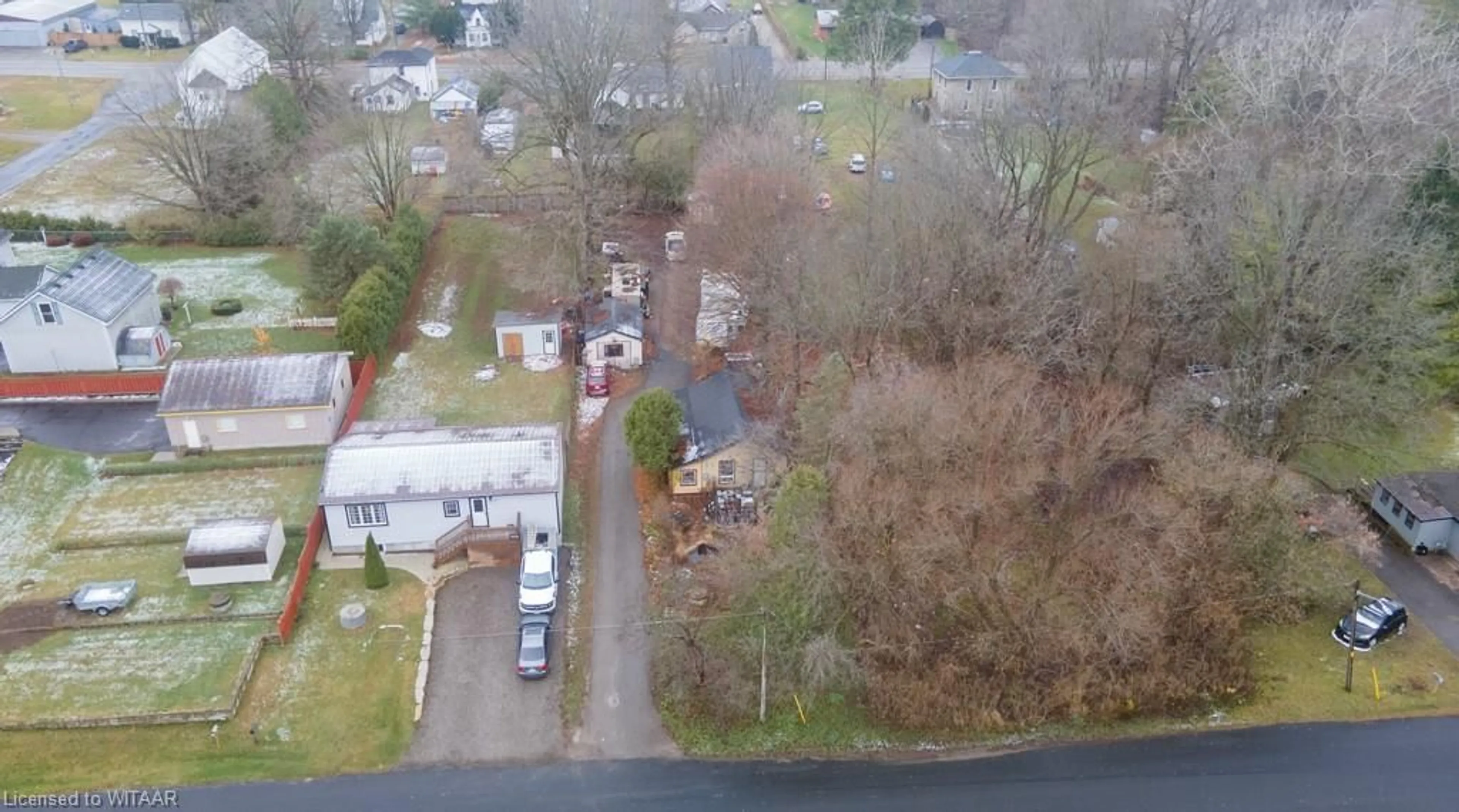 Frontside or backside of a home, the street view for 55689 Main St, Straffordville Ontario N0J 1Y0