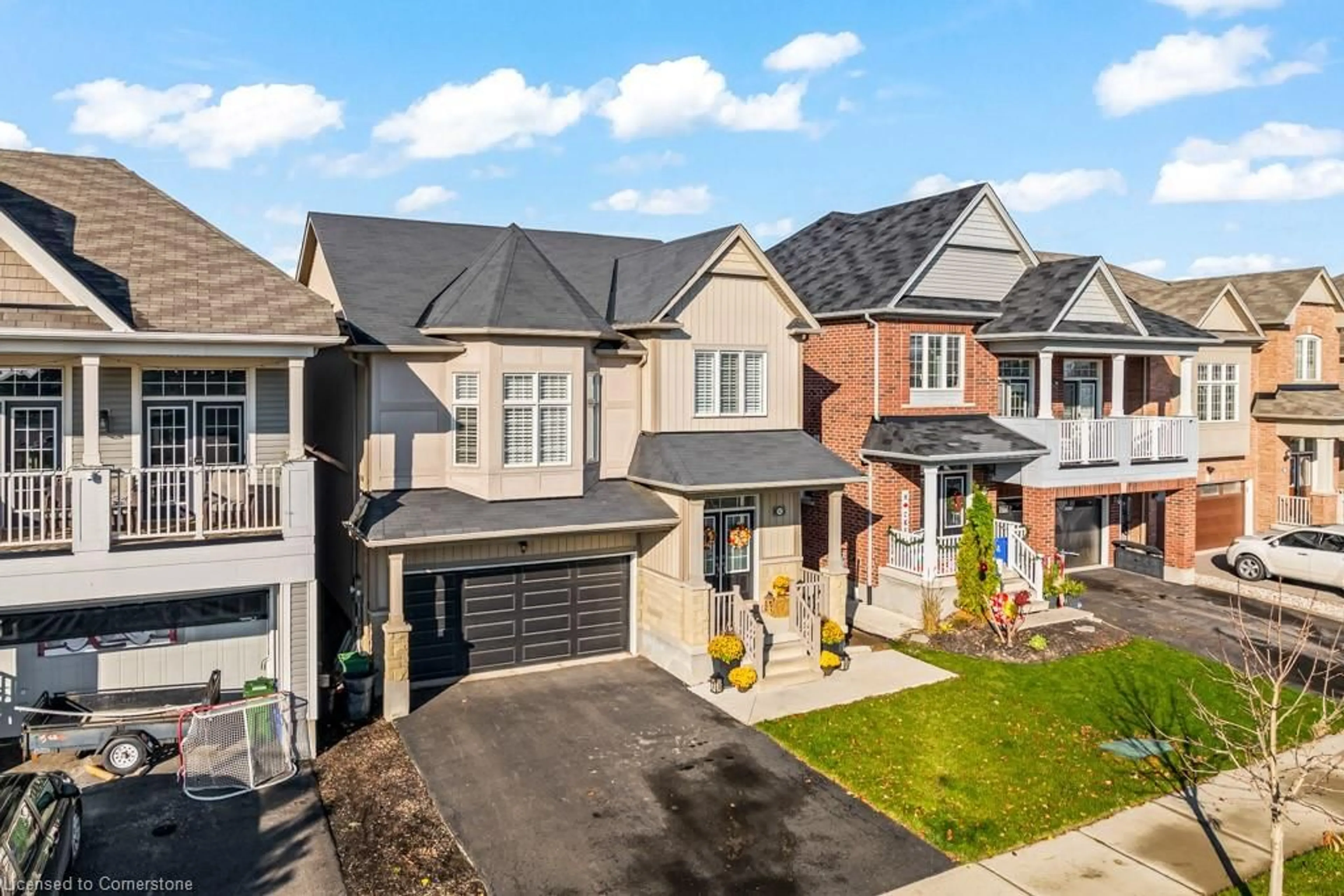 Frontside or backside of a home, the street view for 182 Binhaven Boulevard Blvd, Binbrook Ontario L0R 1C0