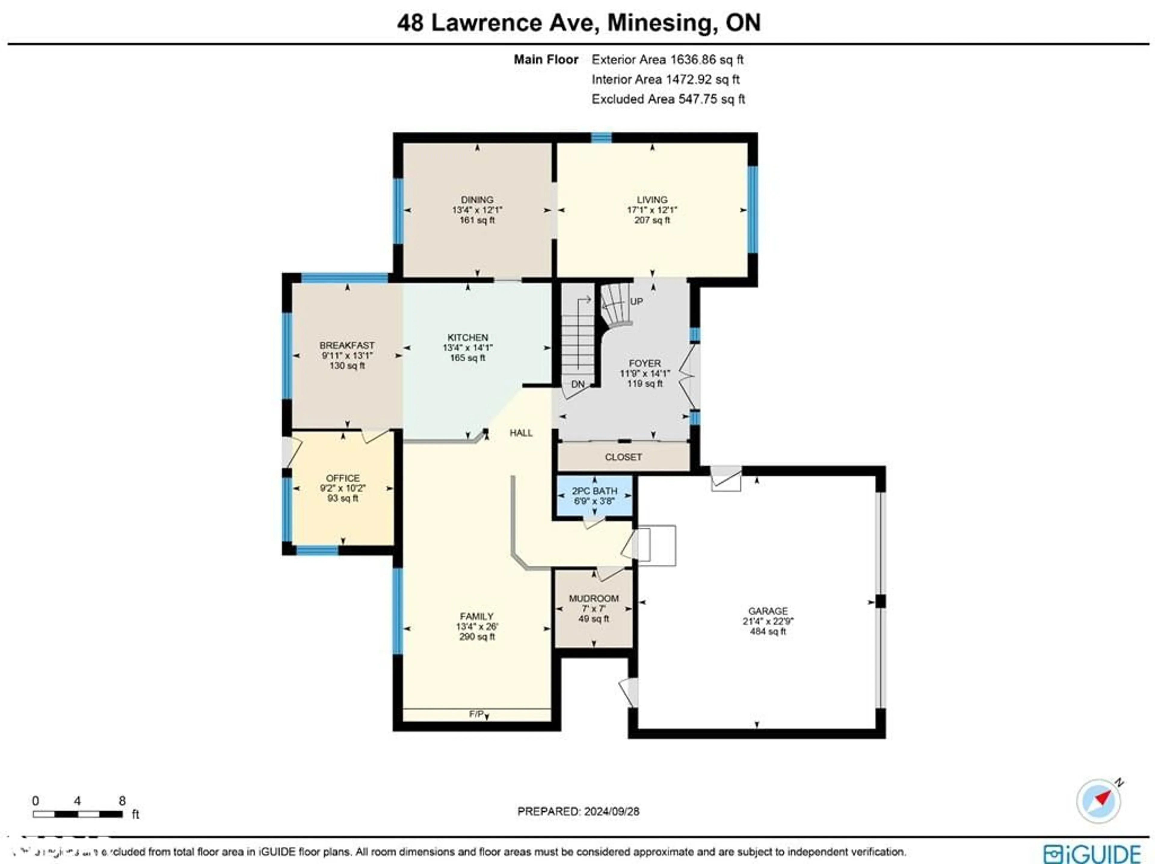 Floor plan for 48 Lawrence Ave, Minesing Ontario L9X 0C6