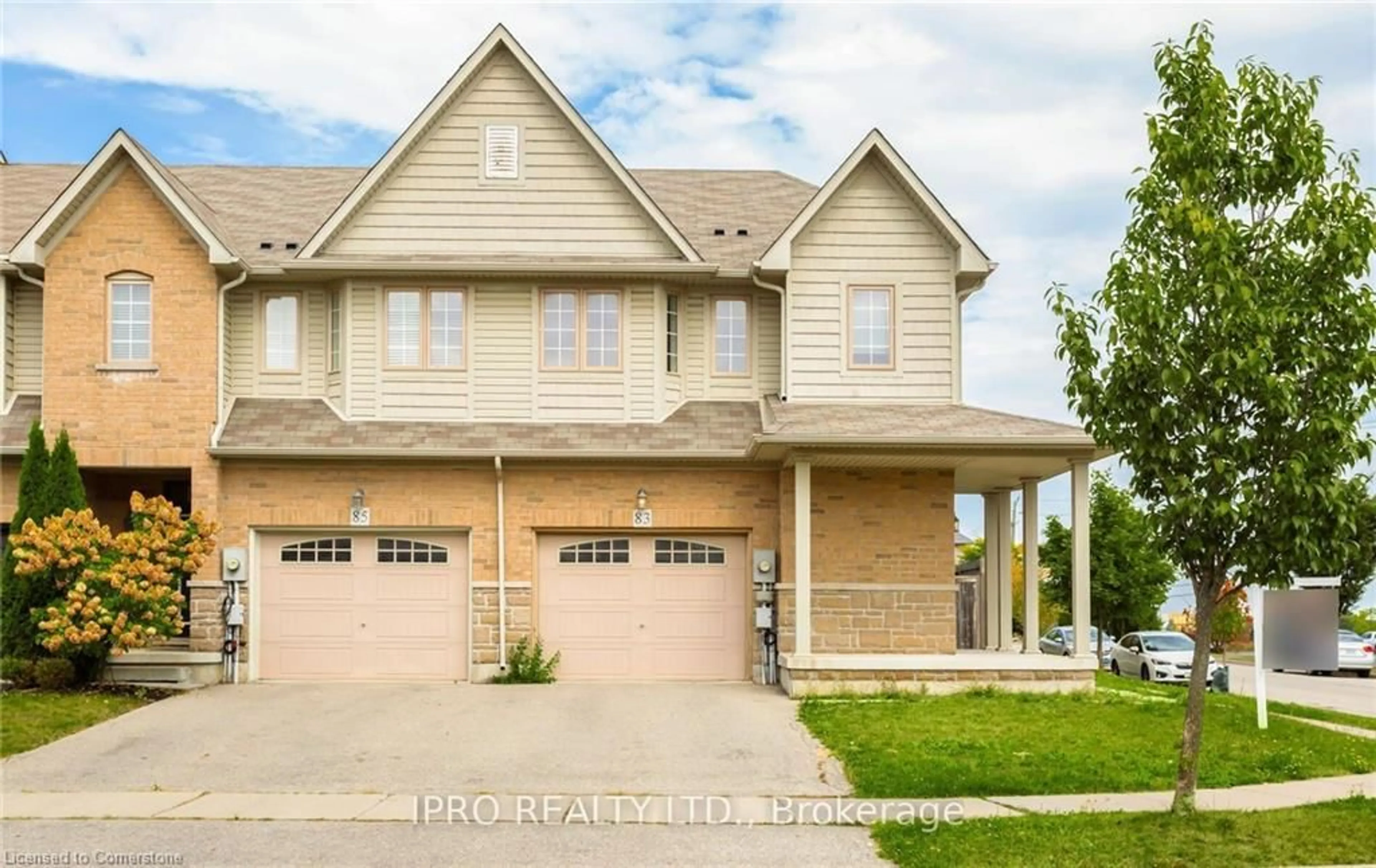 Frontside or backside of a home, the street view for 83 Bankfield Cres, Stoney Creek Ontario L8J 0C1