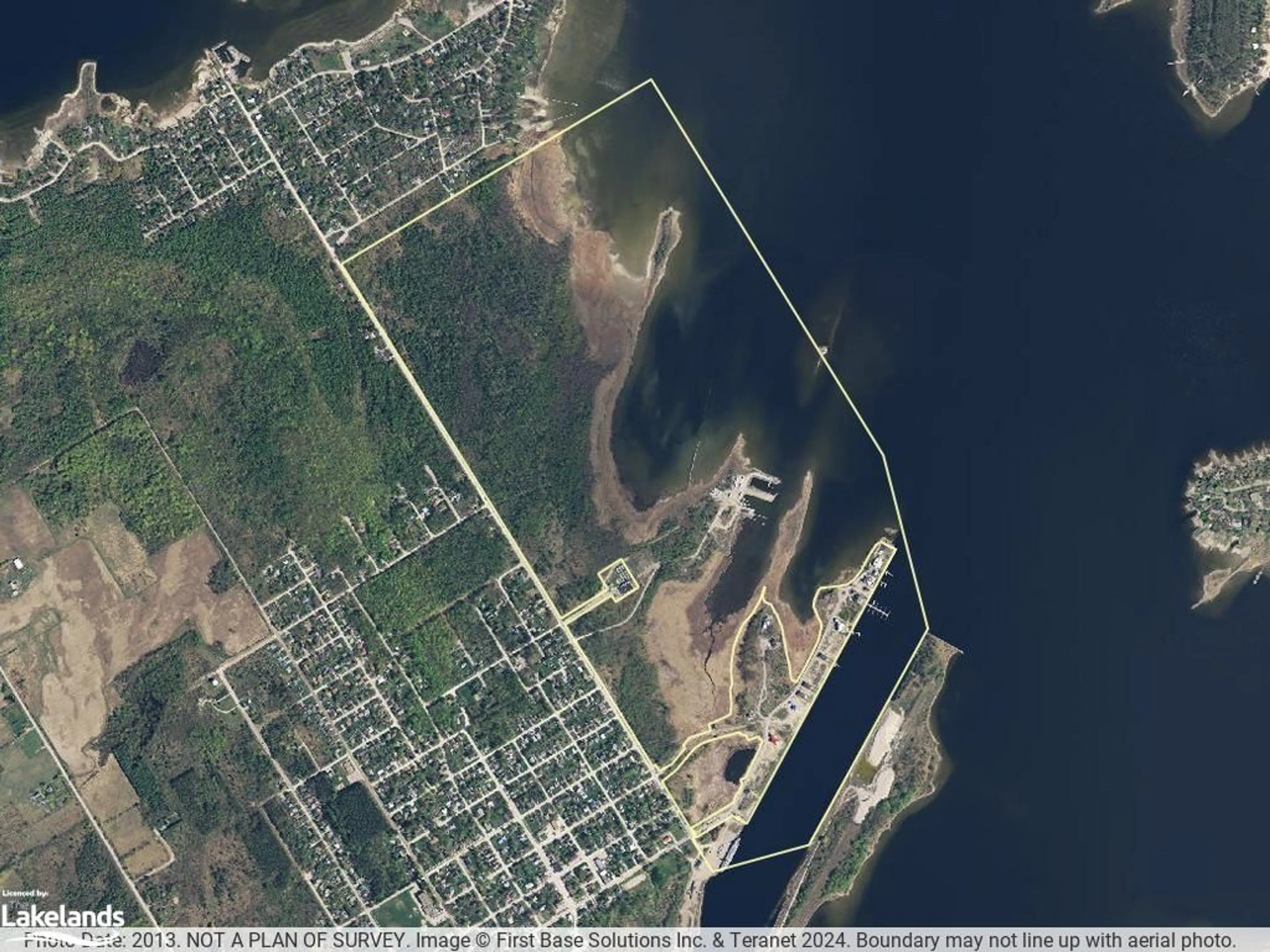 Picture of a map for 311 Talbot St, Port McNicoll Ontario L0K 1R0