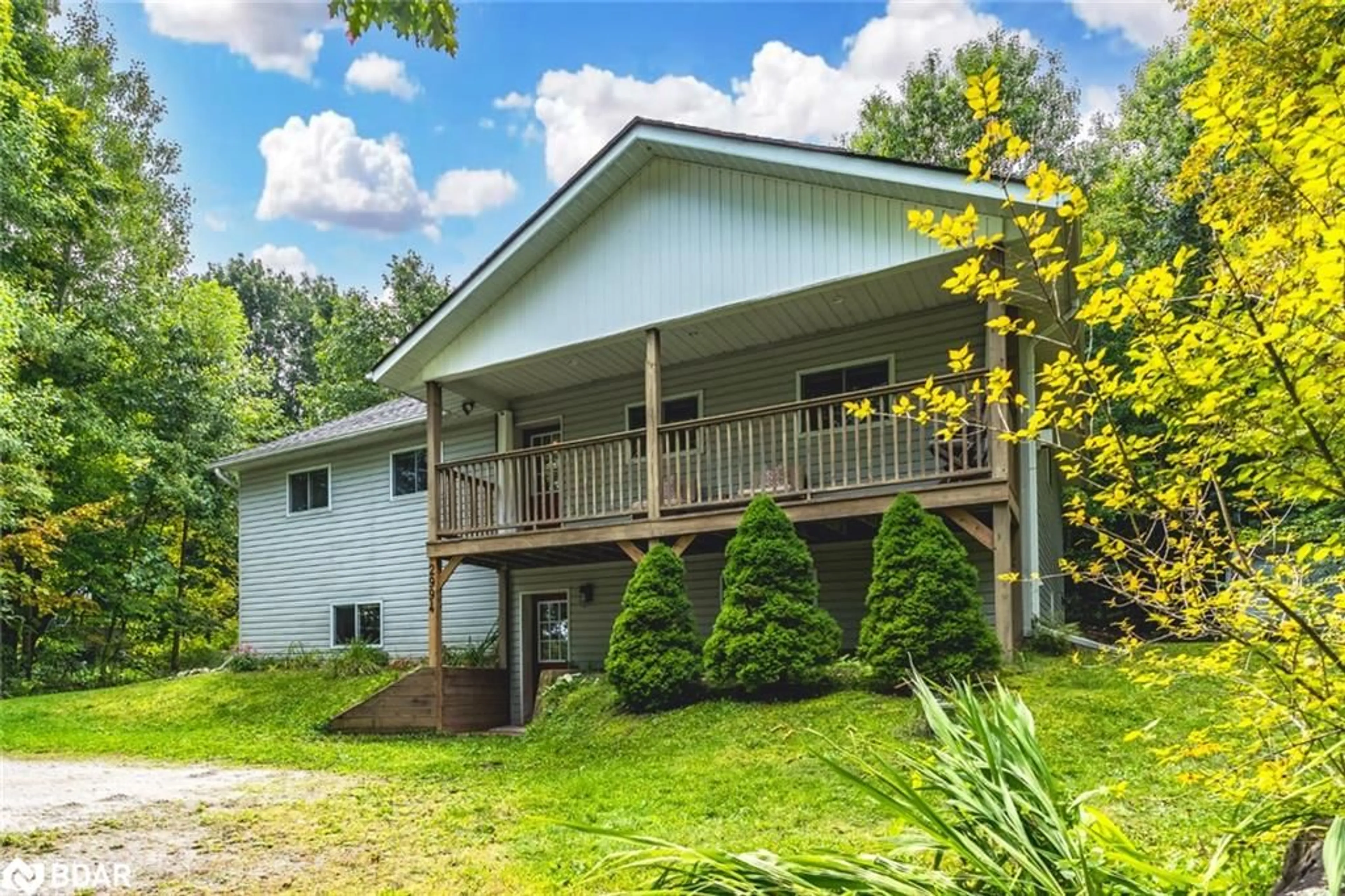 Frontside or backside of a home, cottage for 2994 Wasdell Falls Rd, Washago Ontario L0K 2B0