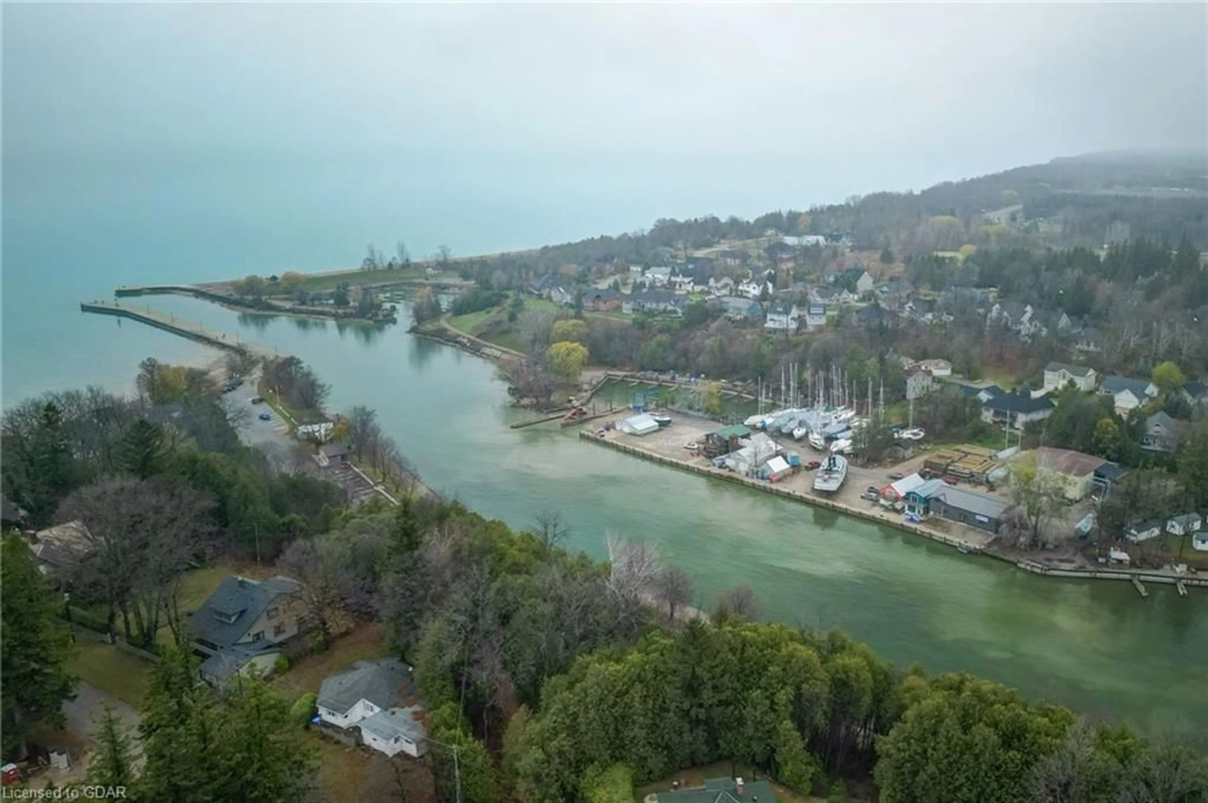 A pic from exterior of the house or condo, the view of lake or river for 1 Howard St, Bayfield Ontario N0M 1G0