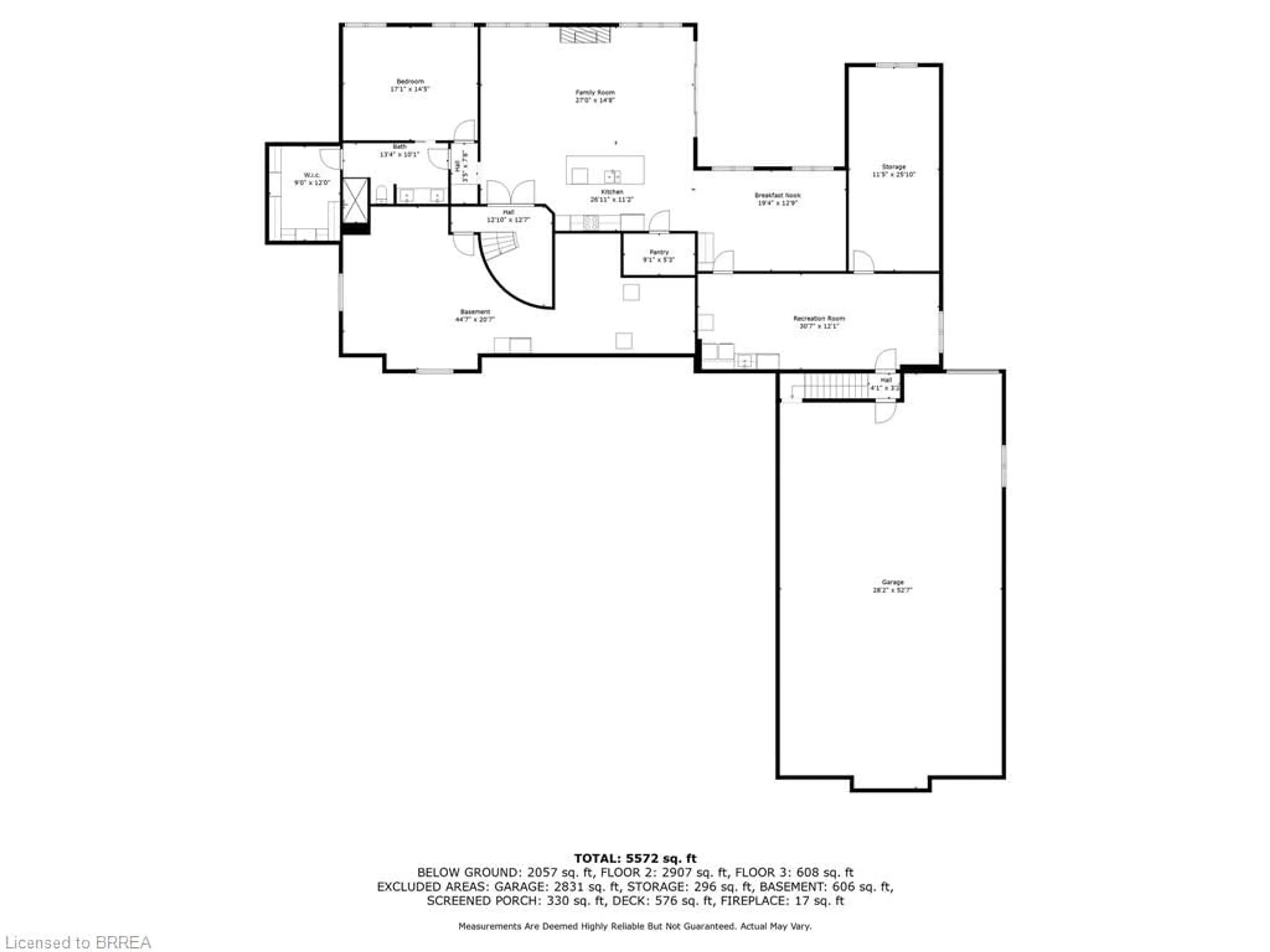 Floor plan for 24 Westlake Blvd, Brantford Ontario N3T 0C9