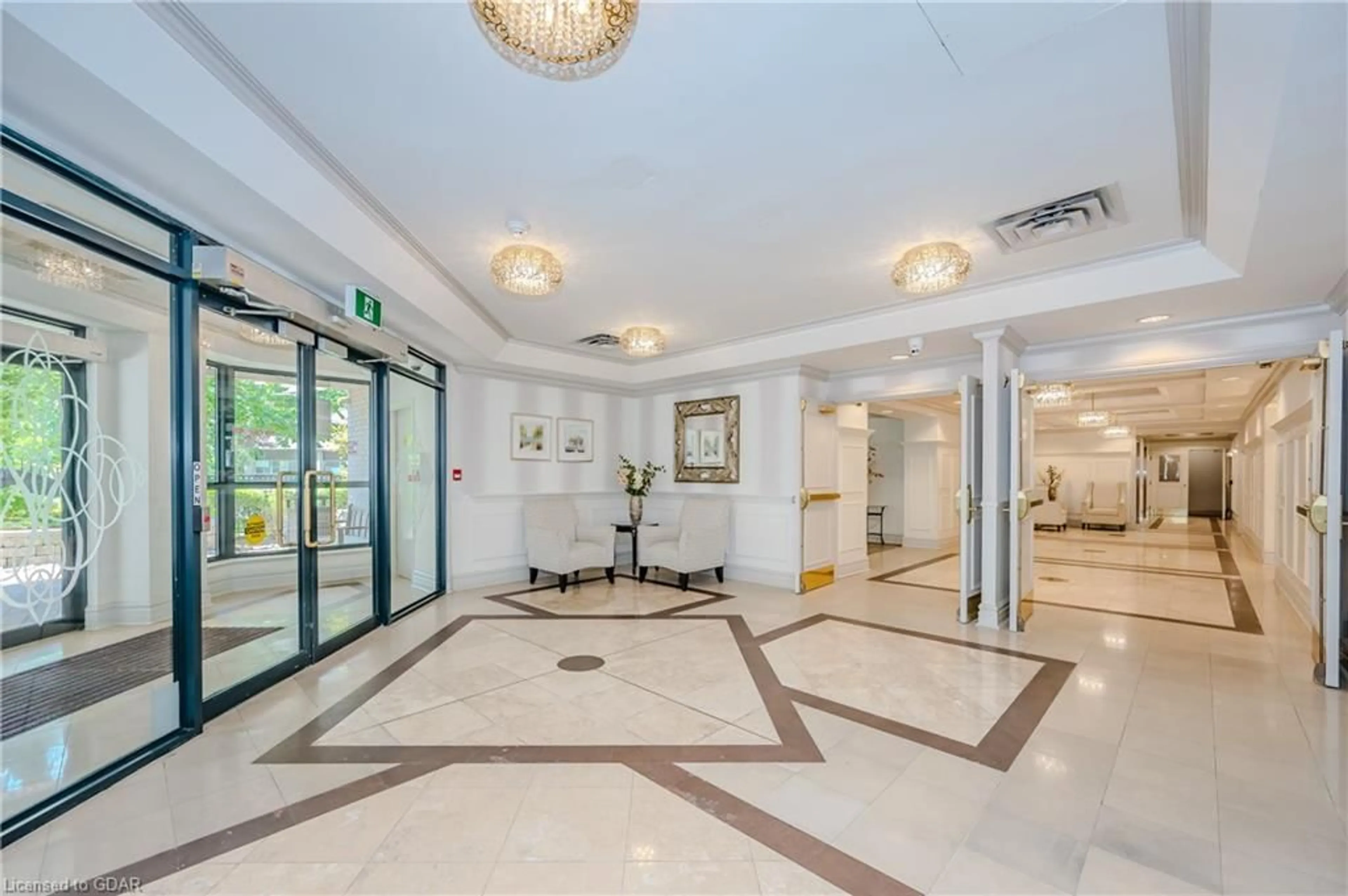 Indoor lobby, unknown floor for 1 Lomond Dr #705, Etobicoke Ontario M8X 2Z3