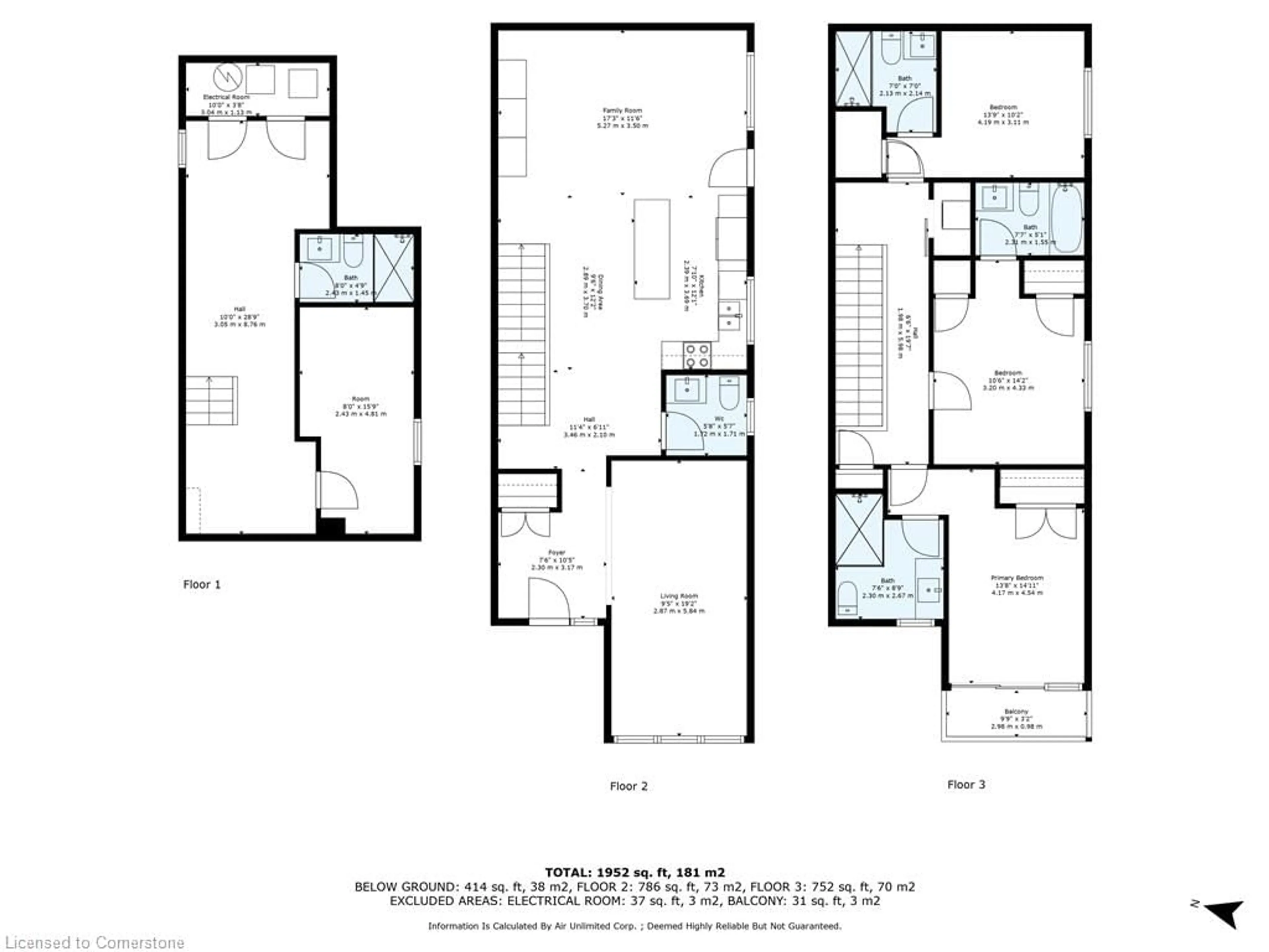 Floor plan for 75 Kenilworth Ave, Toronto Ontario M4L 3S4