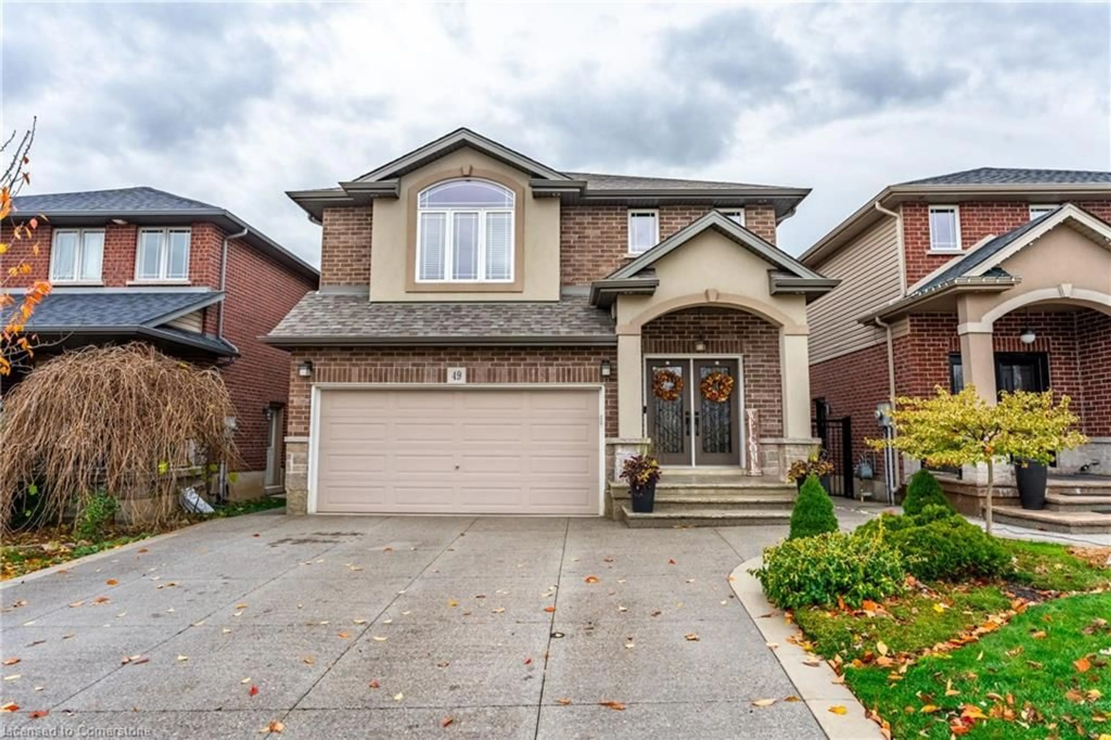 Frontside or backside of a home, the street view for 49 Desoto Dr, Hamilton Ontario L9A 0A7