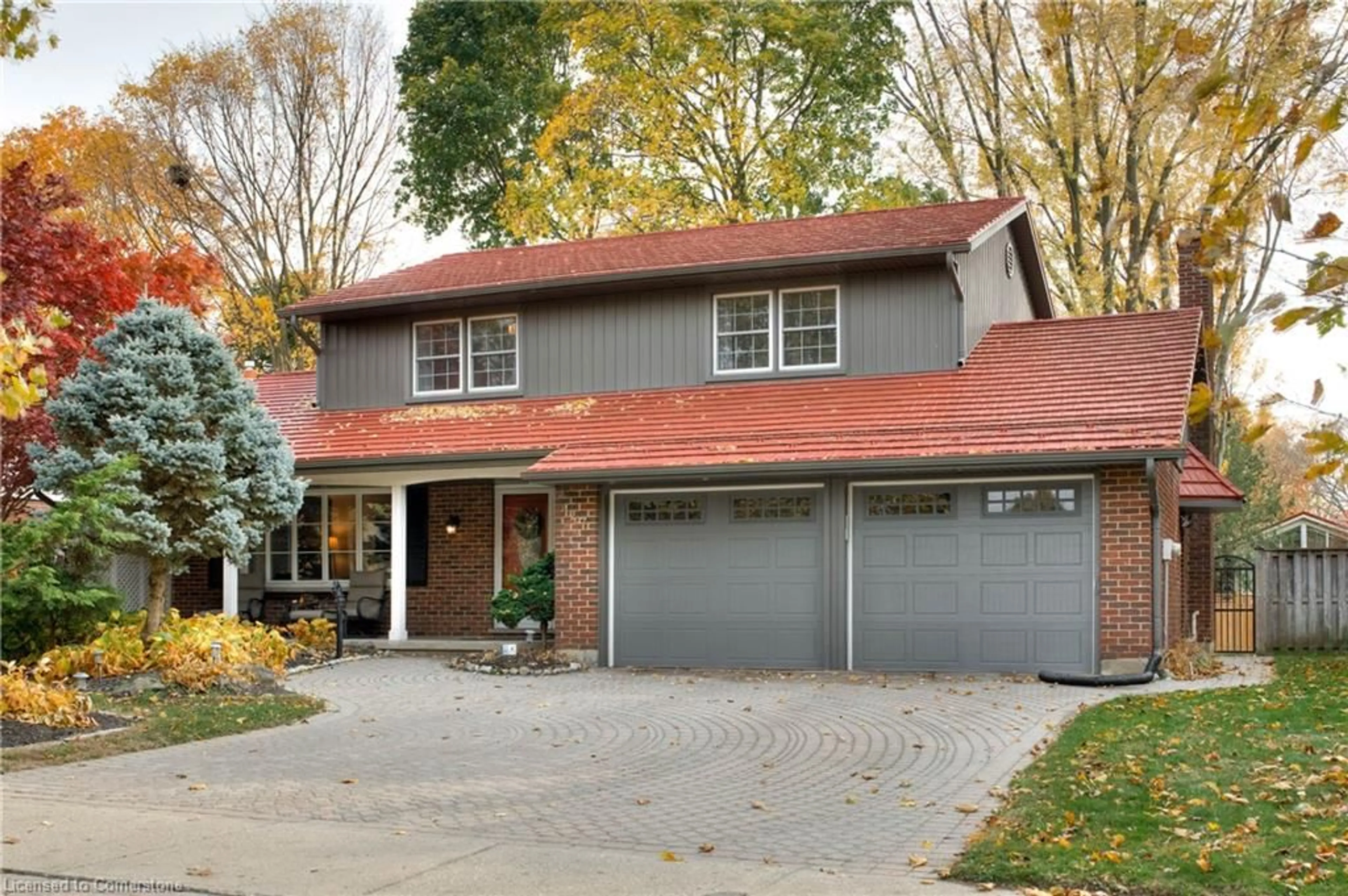 Home with brick exterior material for 147 Dalewood Dr, Kitchener Ontario N2A 1G3