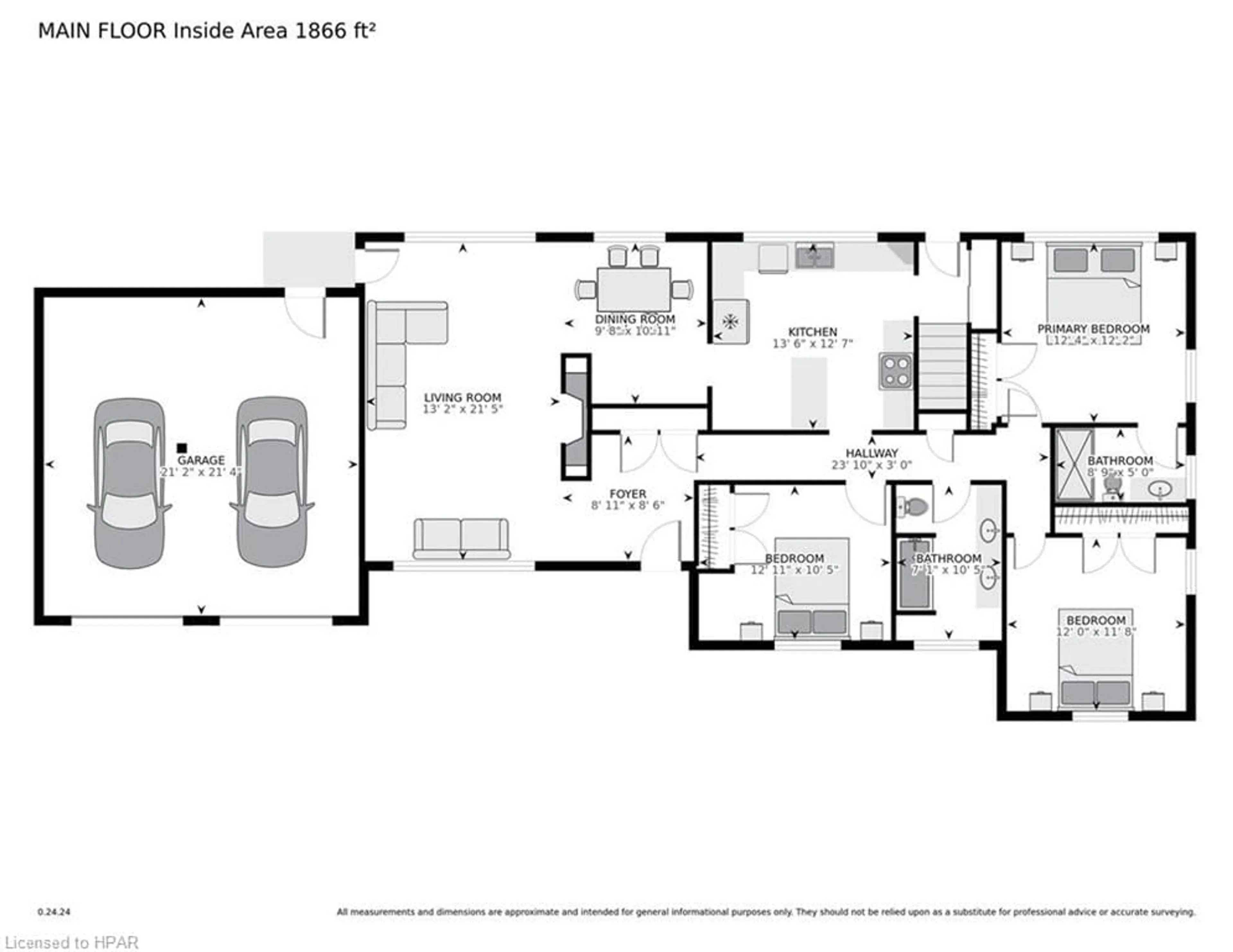 Floor plan for 196340 Line 19, Lakeside Ontario N0M 2G0