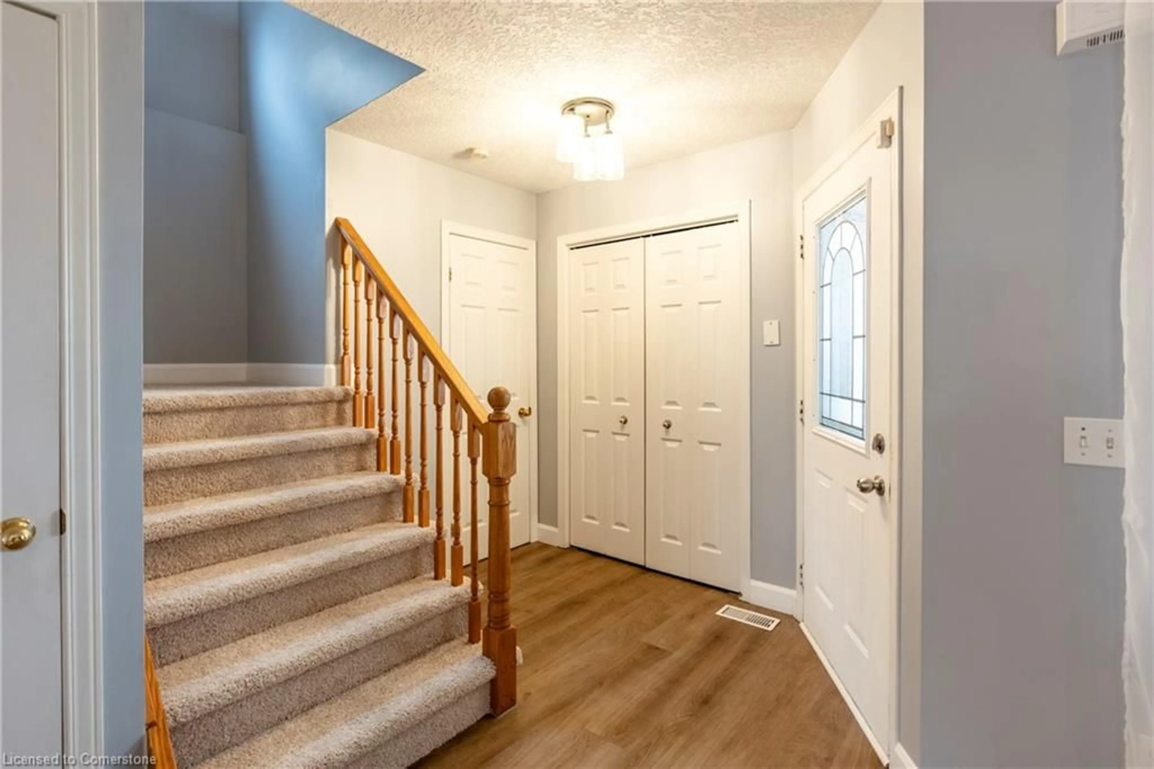 Indoor entryway, wood floors for 58 Bush Clover Cres, Kitchener Ontario N2E 3P9