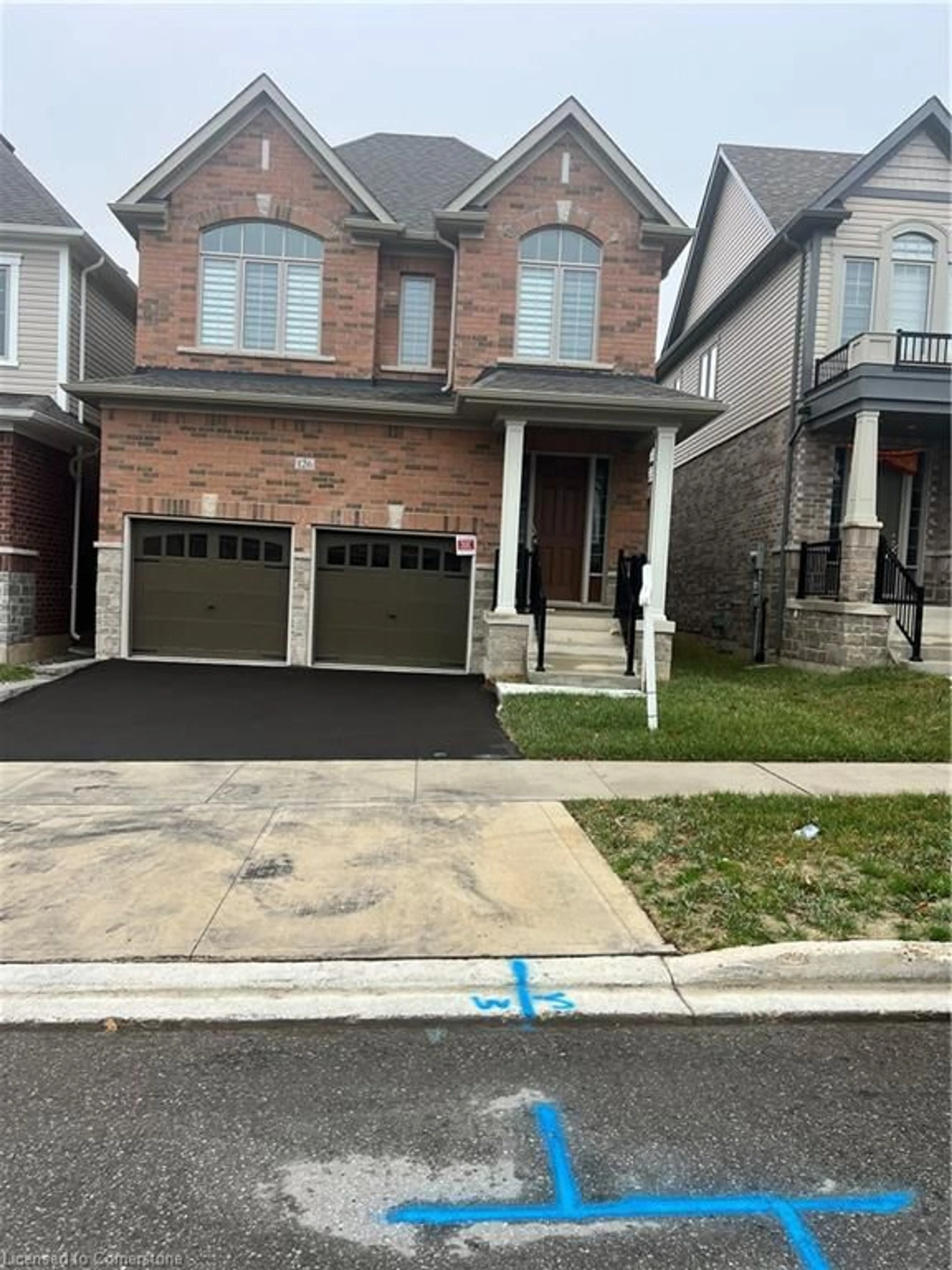 Frontside or backside of a home, the street view for 126 Broadacre Dr, Kitchener Ontario N2R 0S5