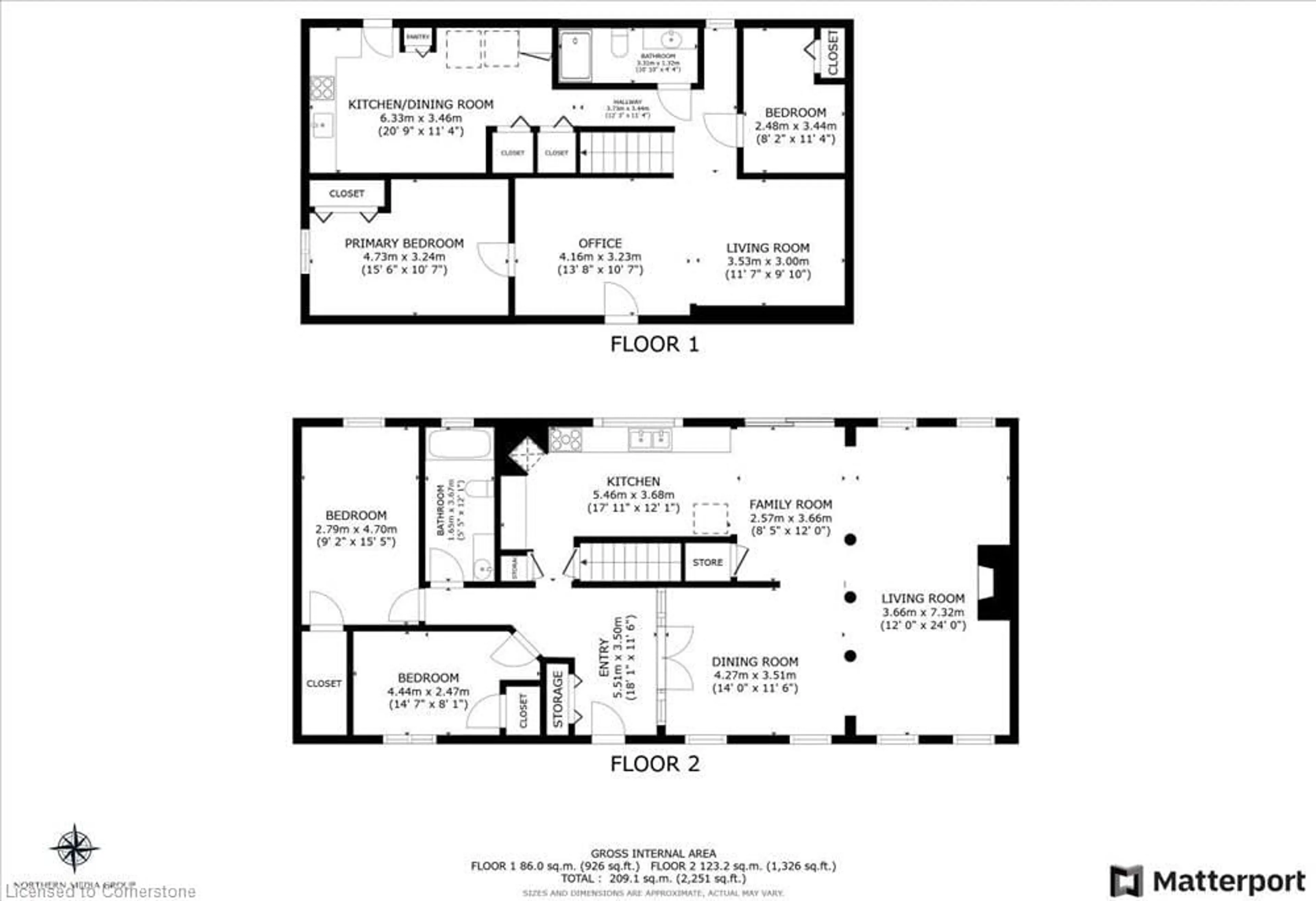 Floor plan for 365 Eleanor Pl, Ancaster Ontario L9G 3J6