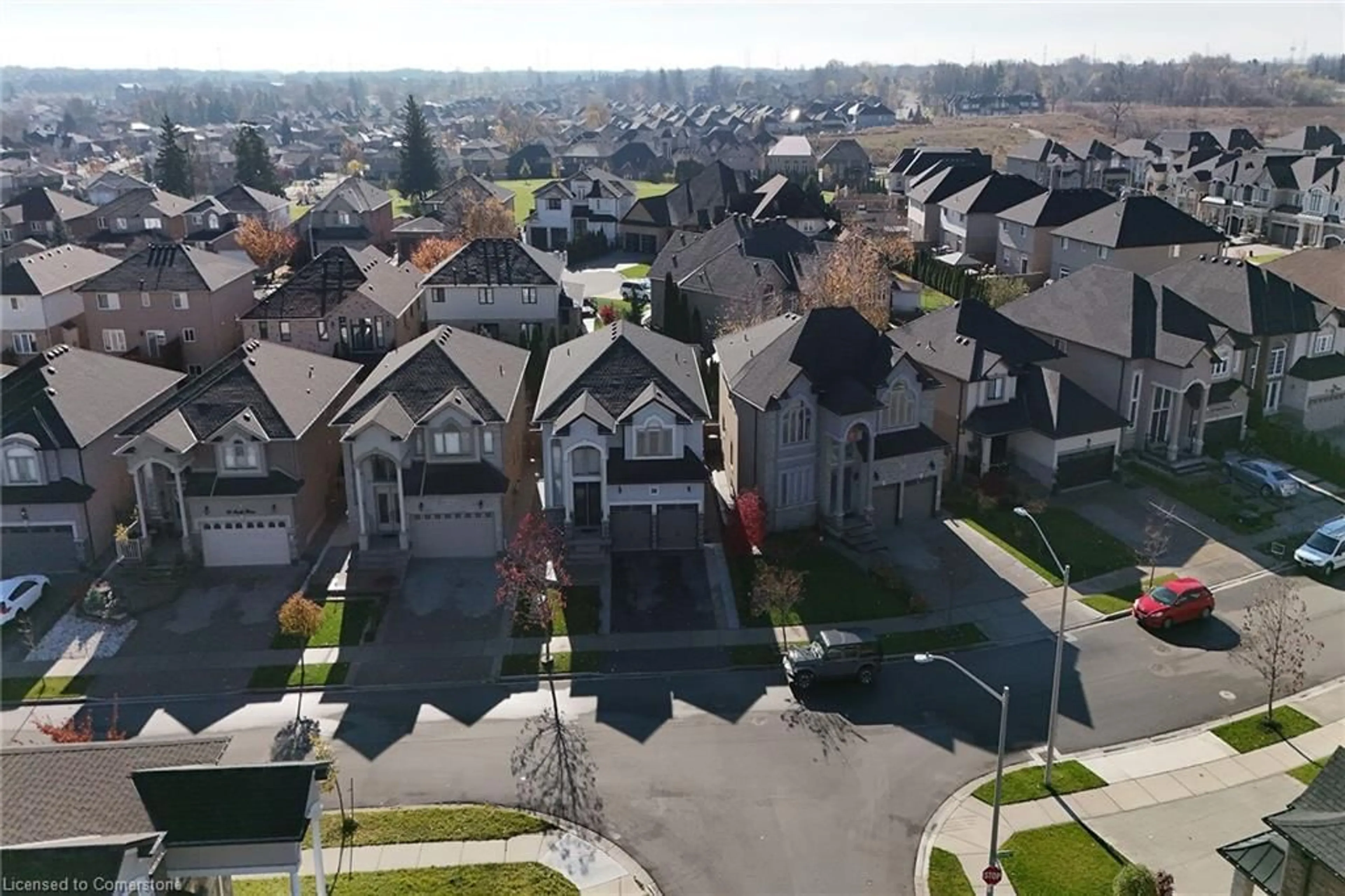 Frontside or backside of a home, the street view for 30 Ascoli Dr, Hamilton Ontario L9B 2K8