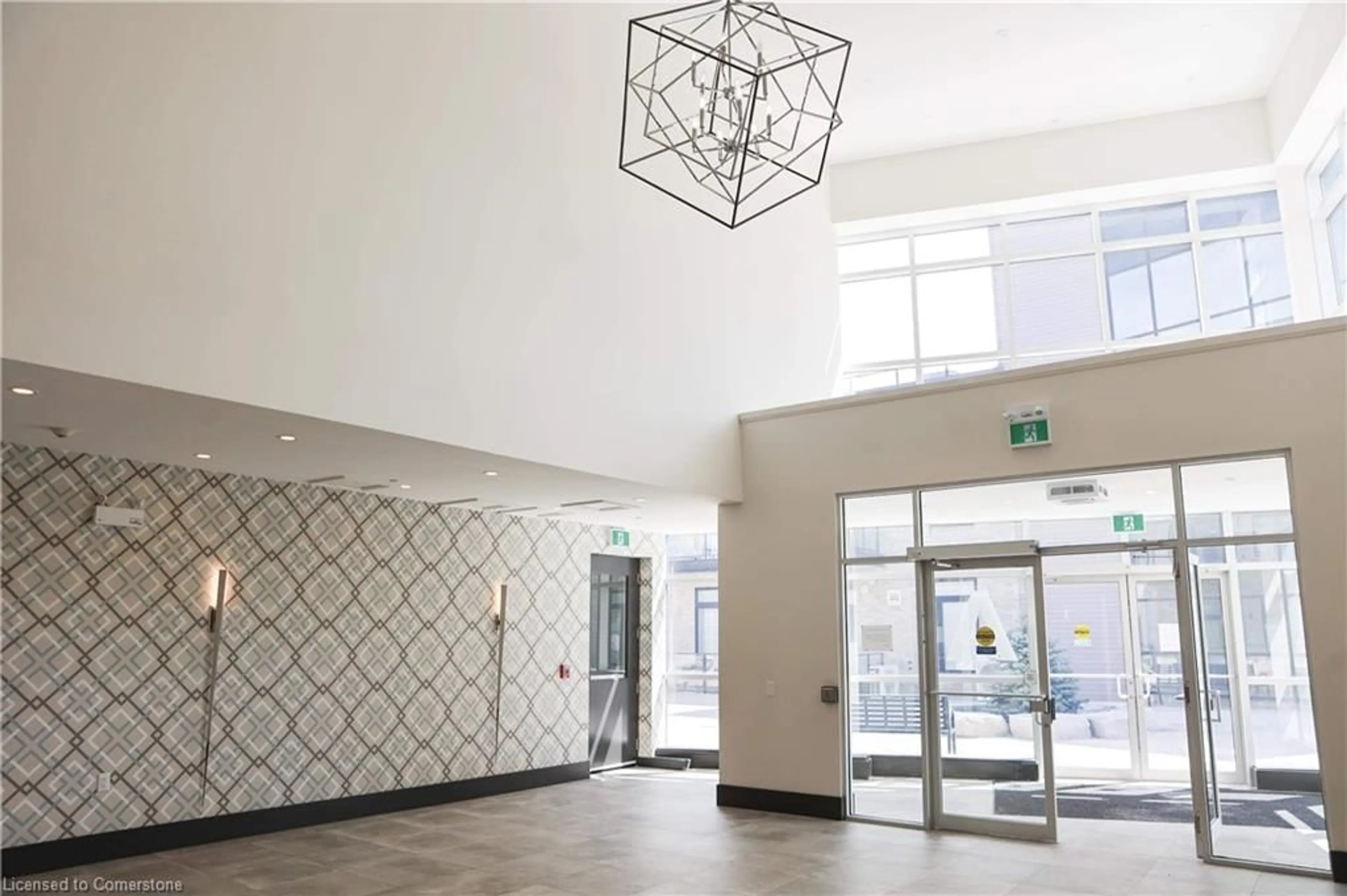 Indoor lobby, ceramic floors for 85 Morrell St #101A, Brantford Ontario N3T 4J6