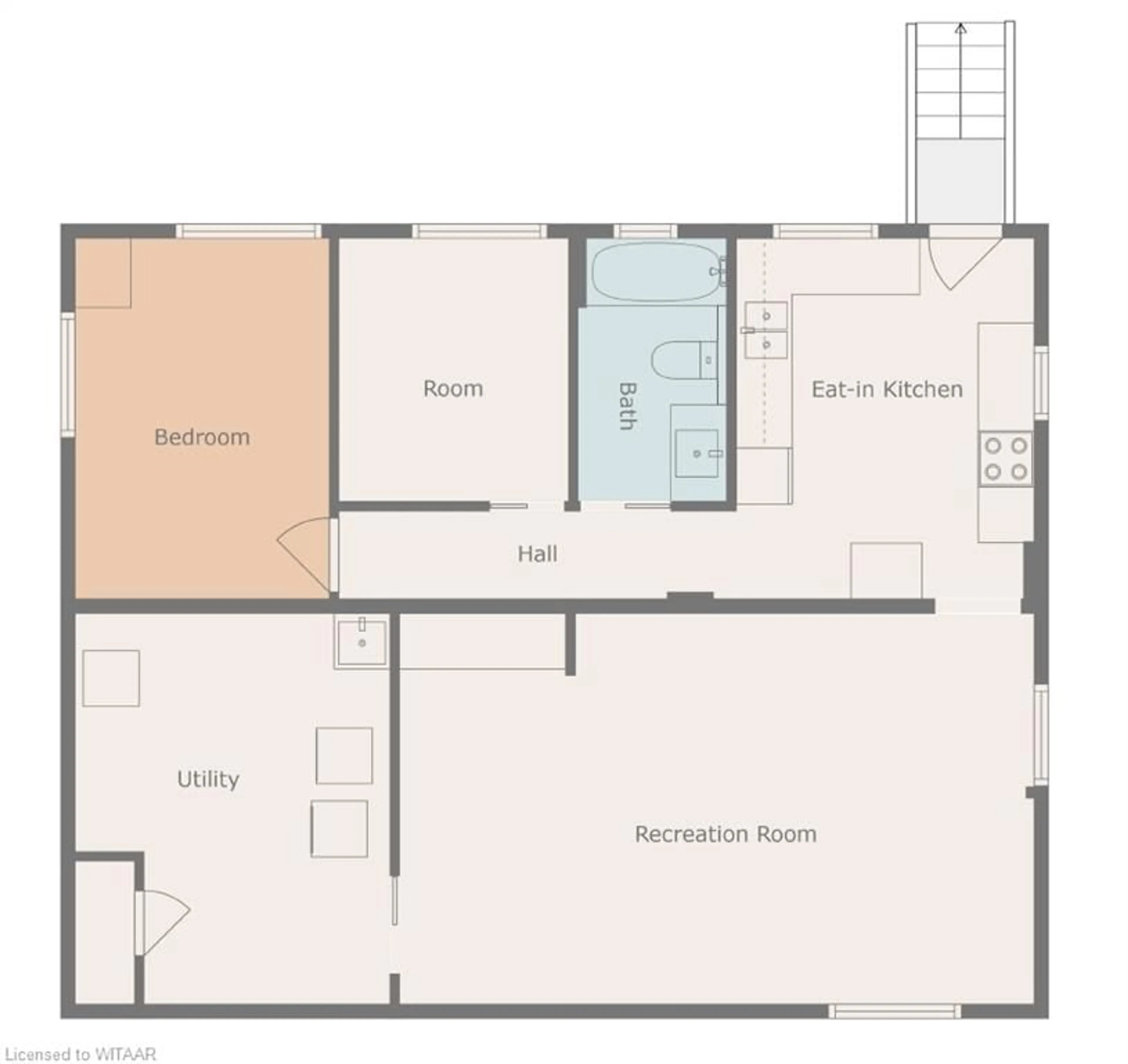 Floor plan for 476 Prospect St, Kitchener Ontario N2A 1E1