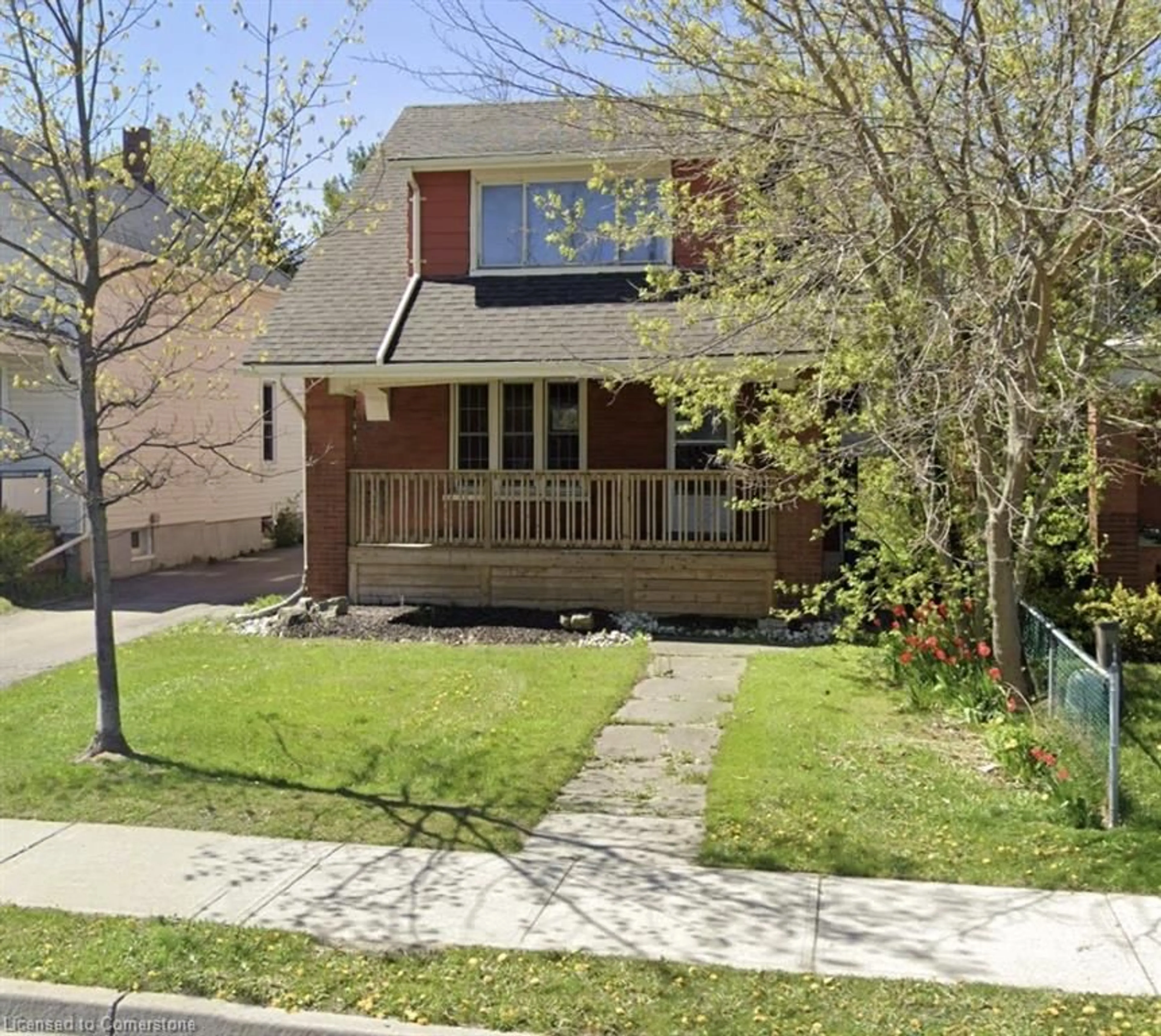 Frontside or backside of a home, the street view for 491 Park St, Kitchener Ontario N2G 1N7