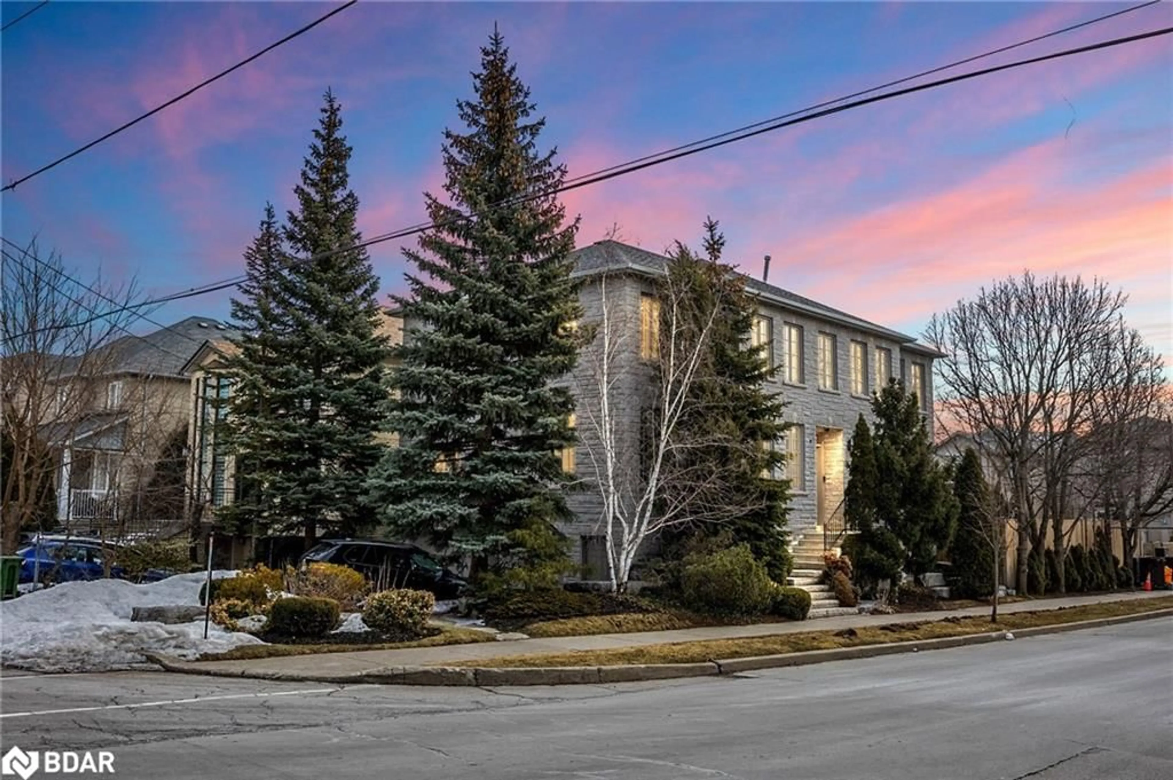 A pic from exterior of the house or condo, the street view for 149 Glen Park Ave, Toronto Ontario M6B 2C6