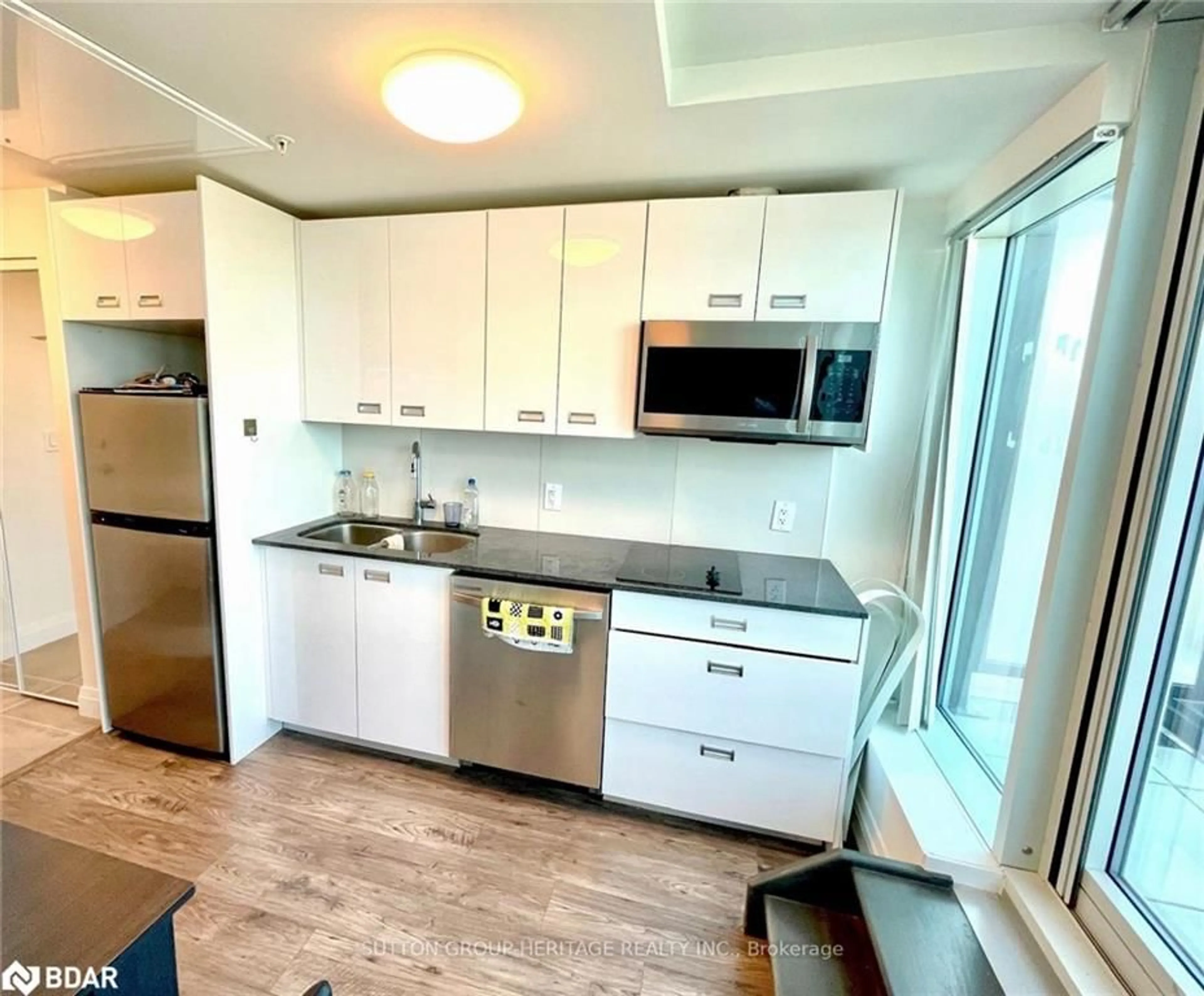 Standard kitchen, wood floors for 652 Princess St #929, Kingston Ontario K7L 1E5