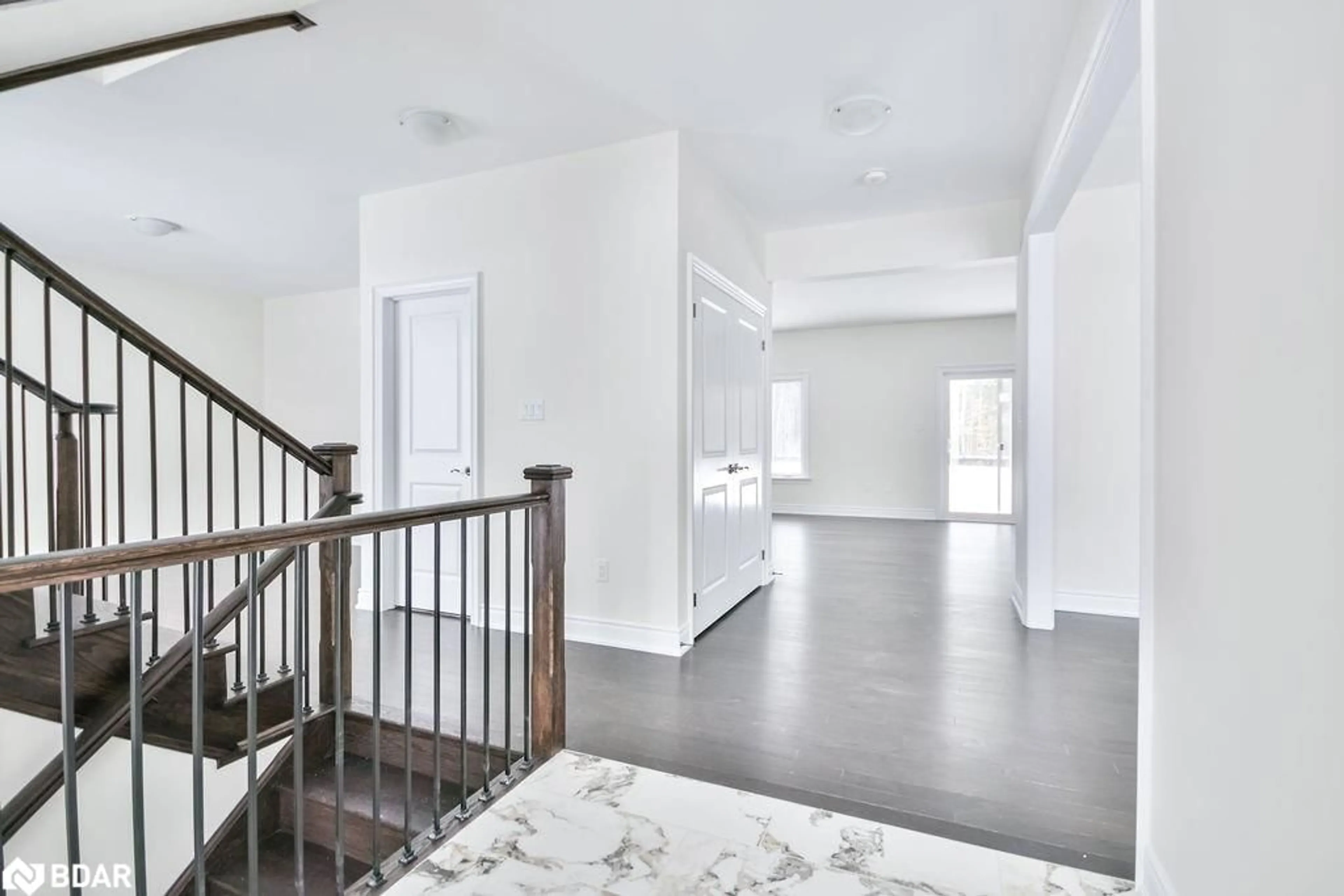 Indoor entryway, wood floors for 24 Cottonwood St, Anten Mills Ontario L0L 1Y2