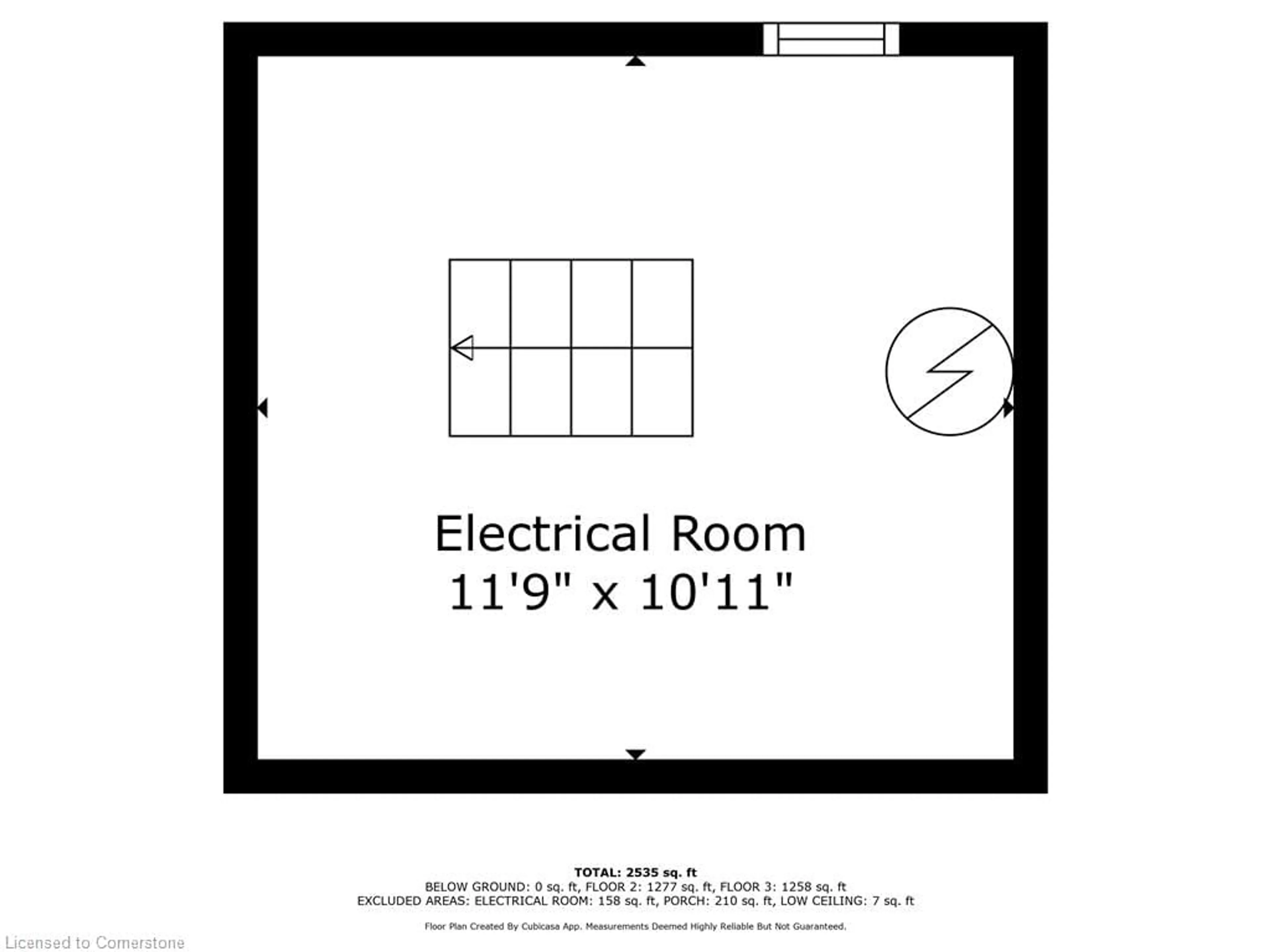 Floor plan for 311 St George St, Port Dover Ontario N0A 1N0