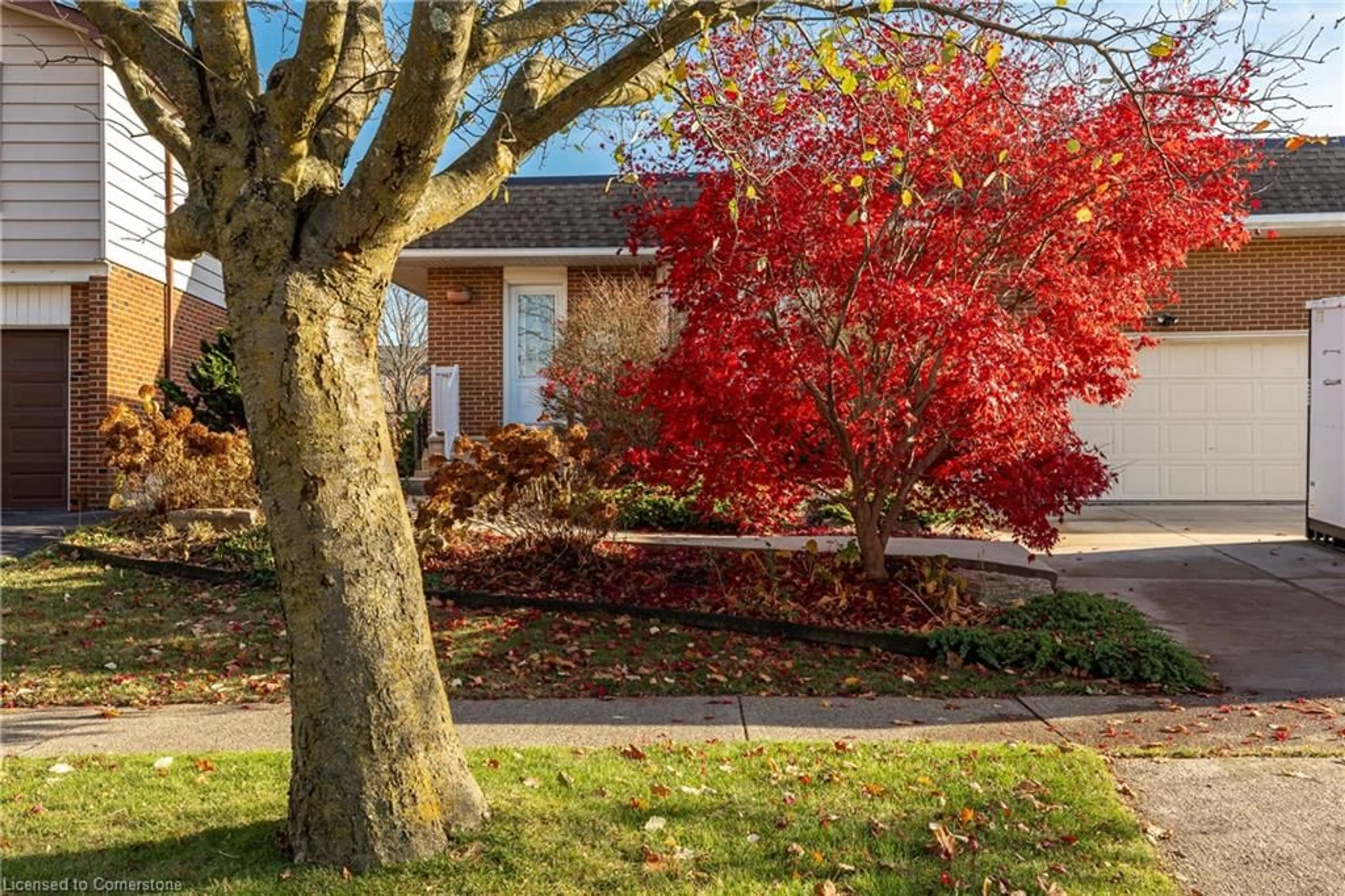 A pic from exterior of the house or condo, the street view for 32 Audubon St, Stoney Creek Ontario L8J 1J7