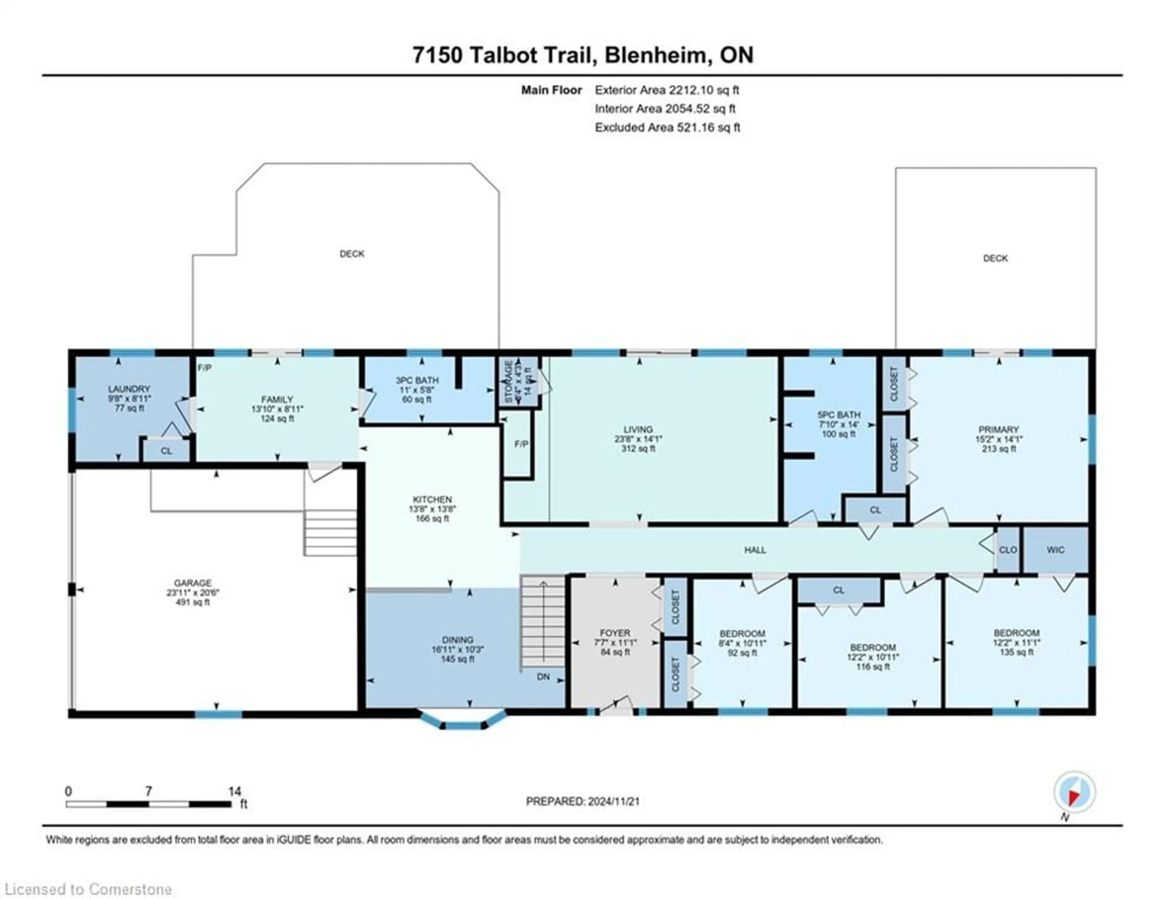 Floor plan for 7150 Talbot Trail, Blenheim Ontario N0P 1A0