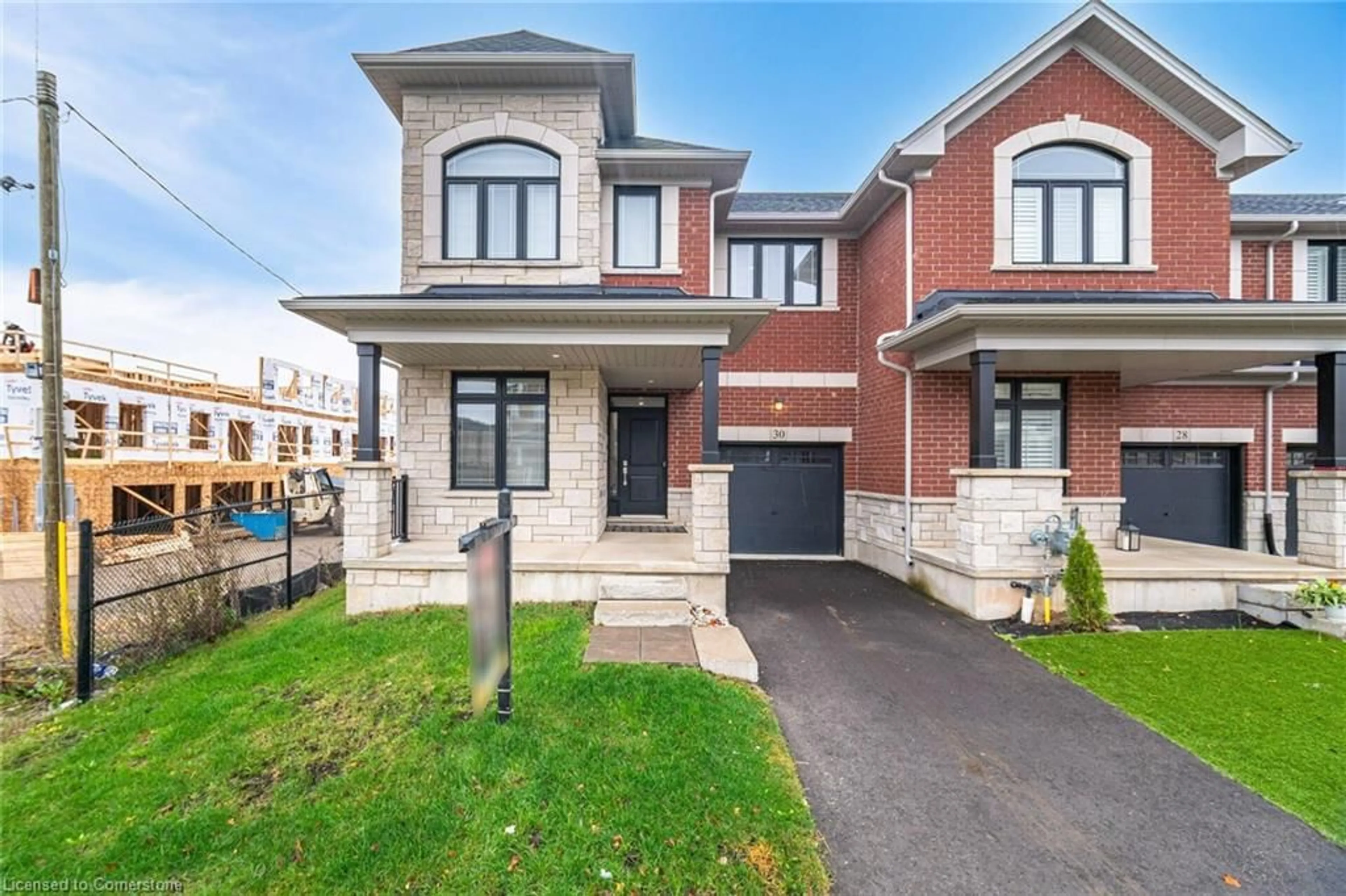 Home with brick exterior material for 30 Granite Ridge Trail, Waterdown Ontario L8B 1Y4