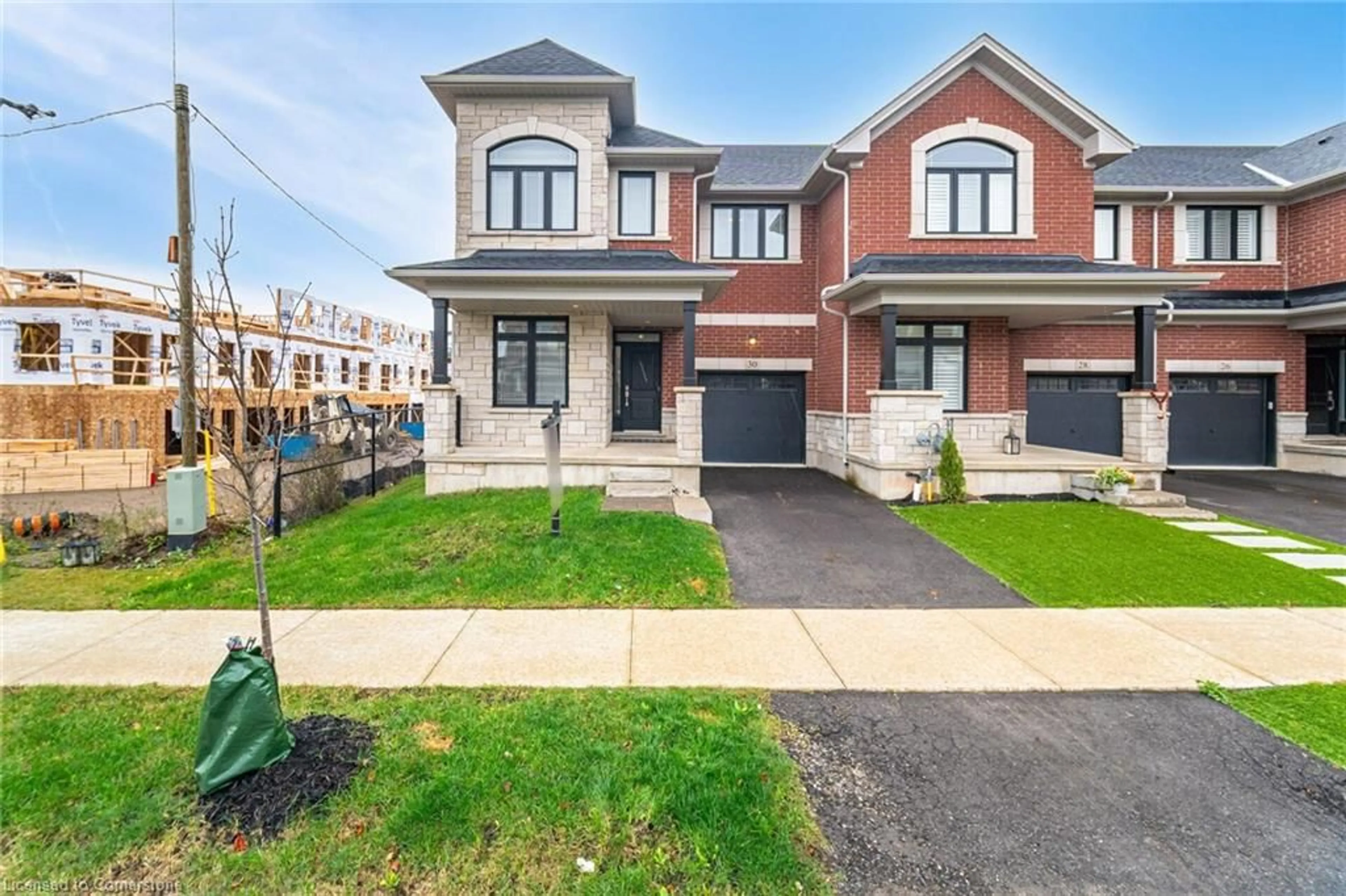 Home with brick exterior material for 30 Granite Ridge Trail, Waterdown Ontario L8B 1Y4