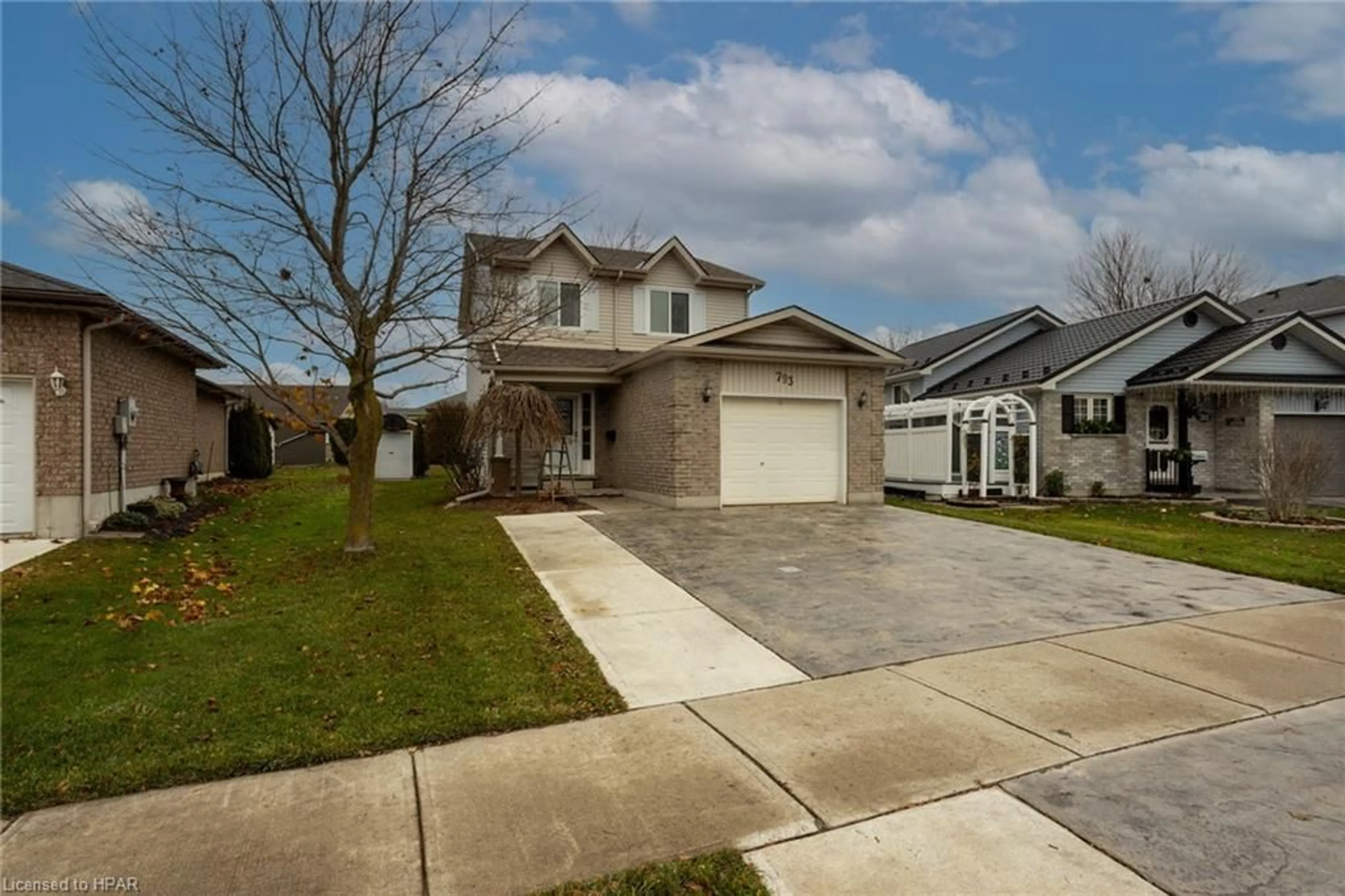 Frontside or backside of a home, the street view for 793 Lavery St, Listowel Ontario N4W 3T4