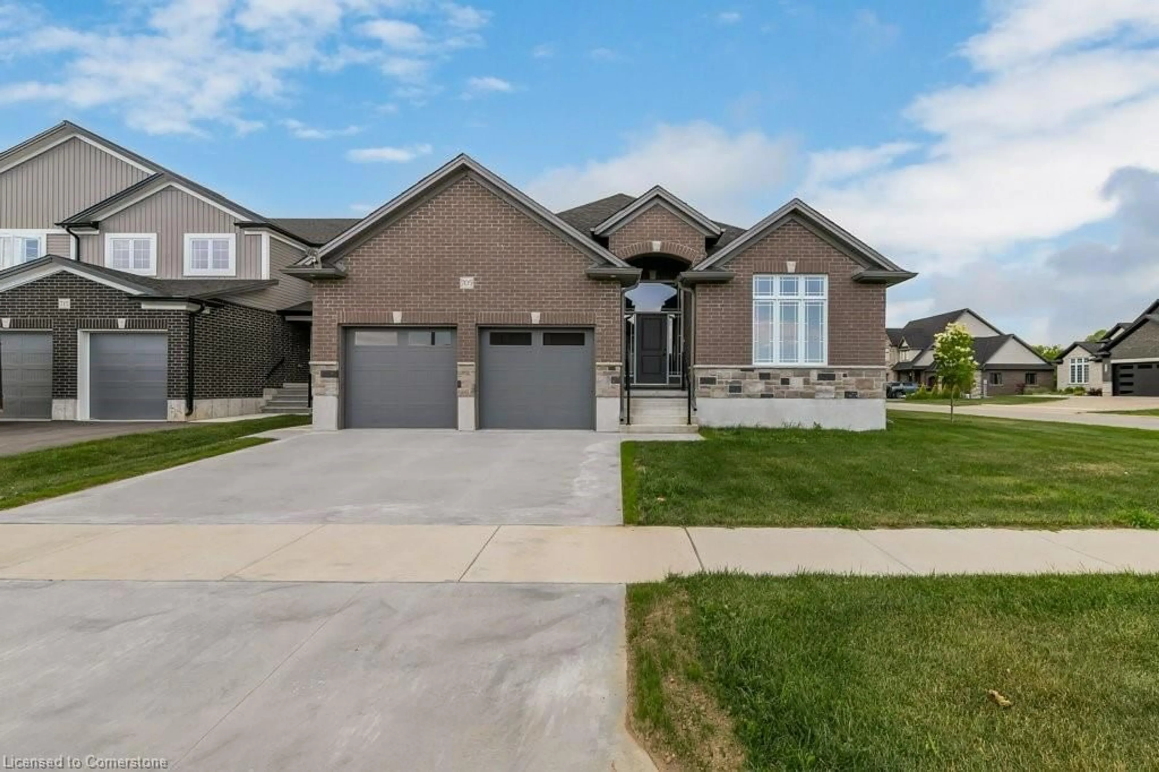 Frontside or backside of a home, the street view for 705 Hollinger Dr, Listowel Ontario N4W 3V2