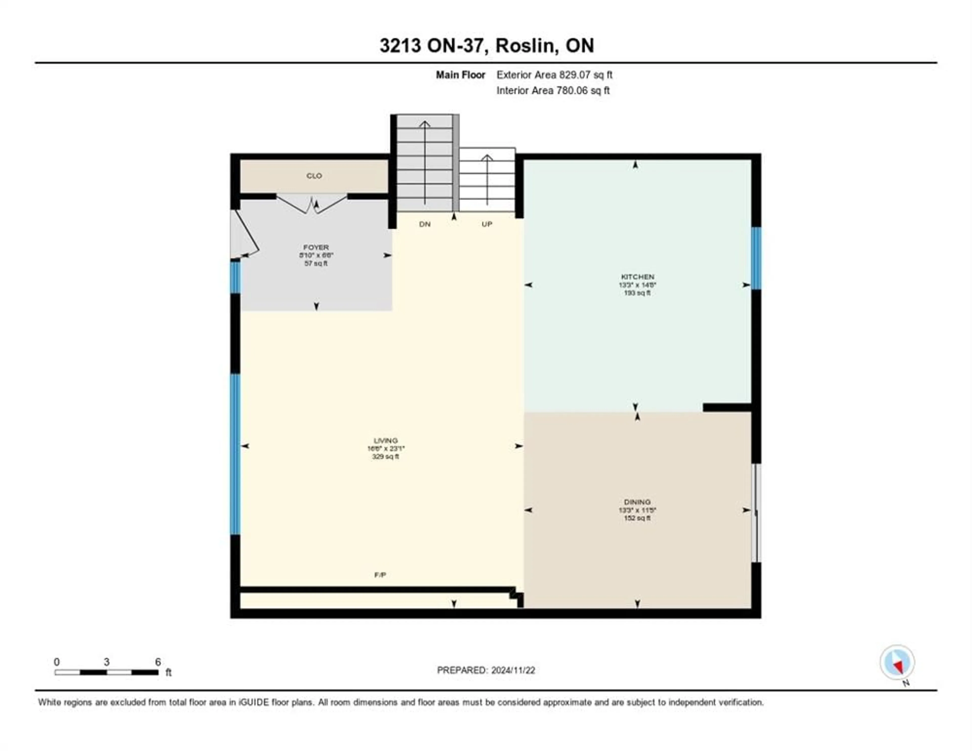 Floor plan for 3213 Highway 37, Belleville Ontario K0K 2Y0