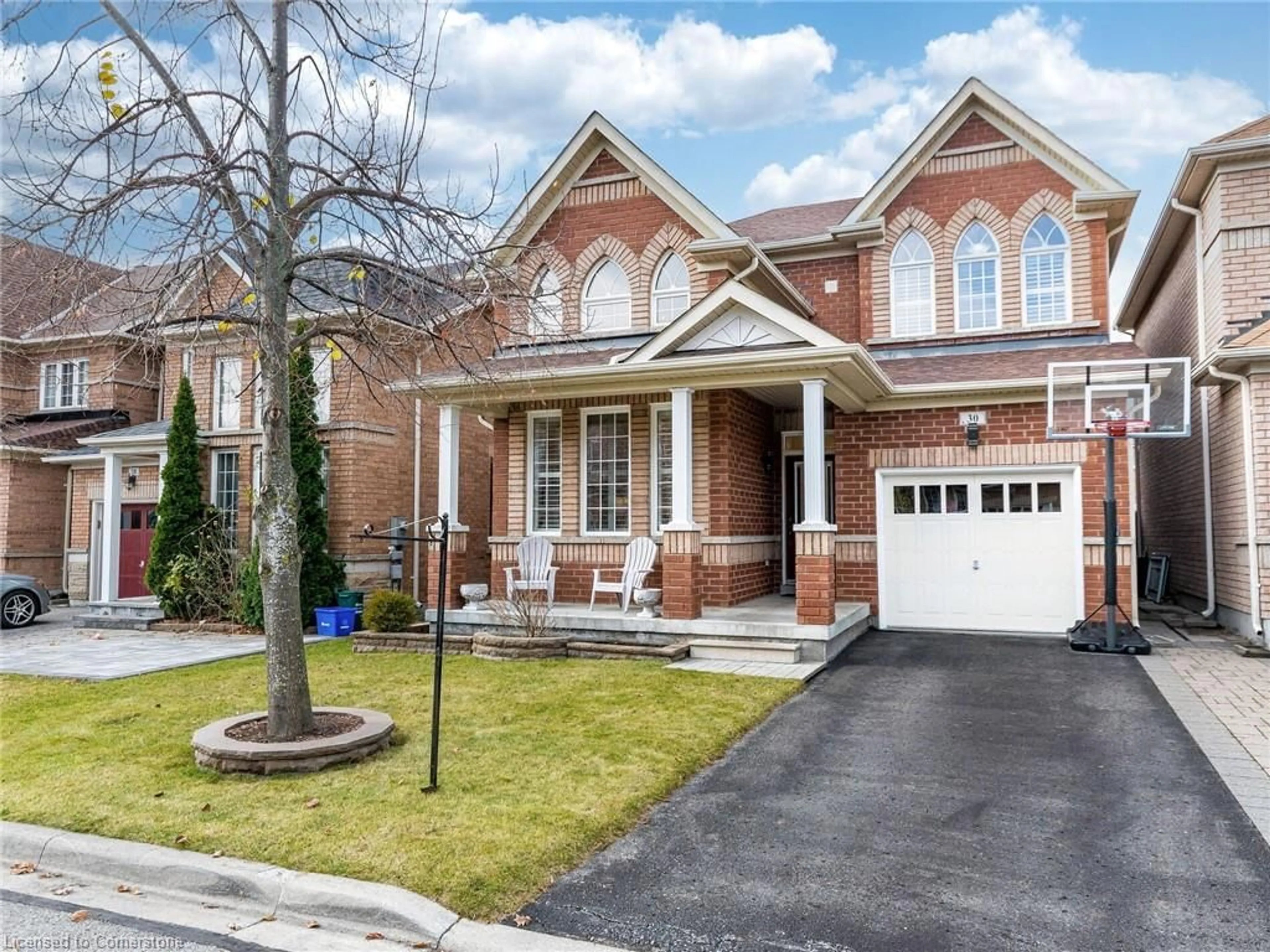 Home with brick exterior material for 30 Wickson St, Markham Ontario L6B 0M6