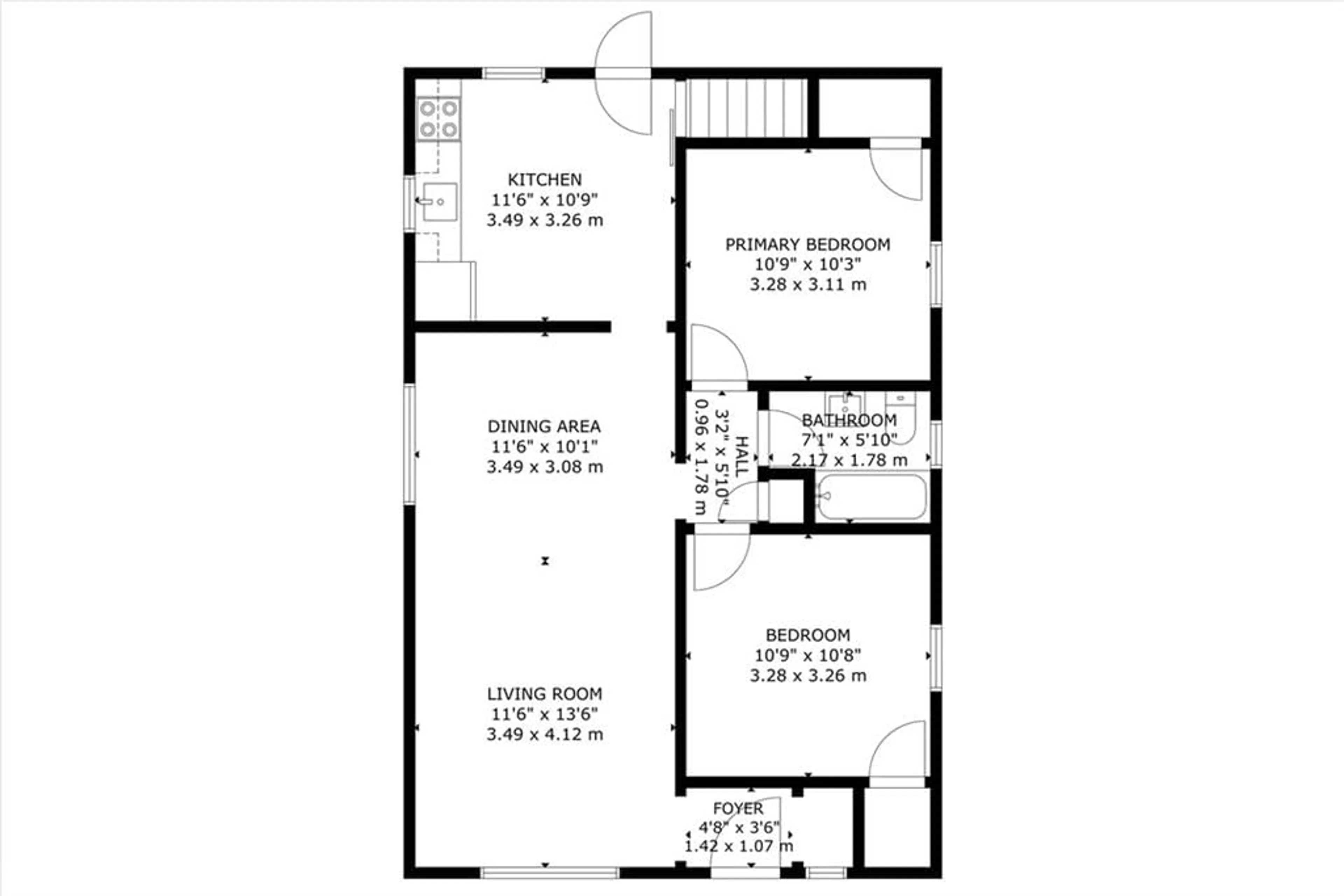 Floor plan for 567 Murray St, Peterborough Ontario K9H 2V2