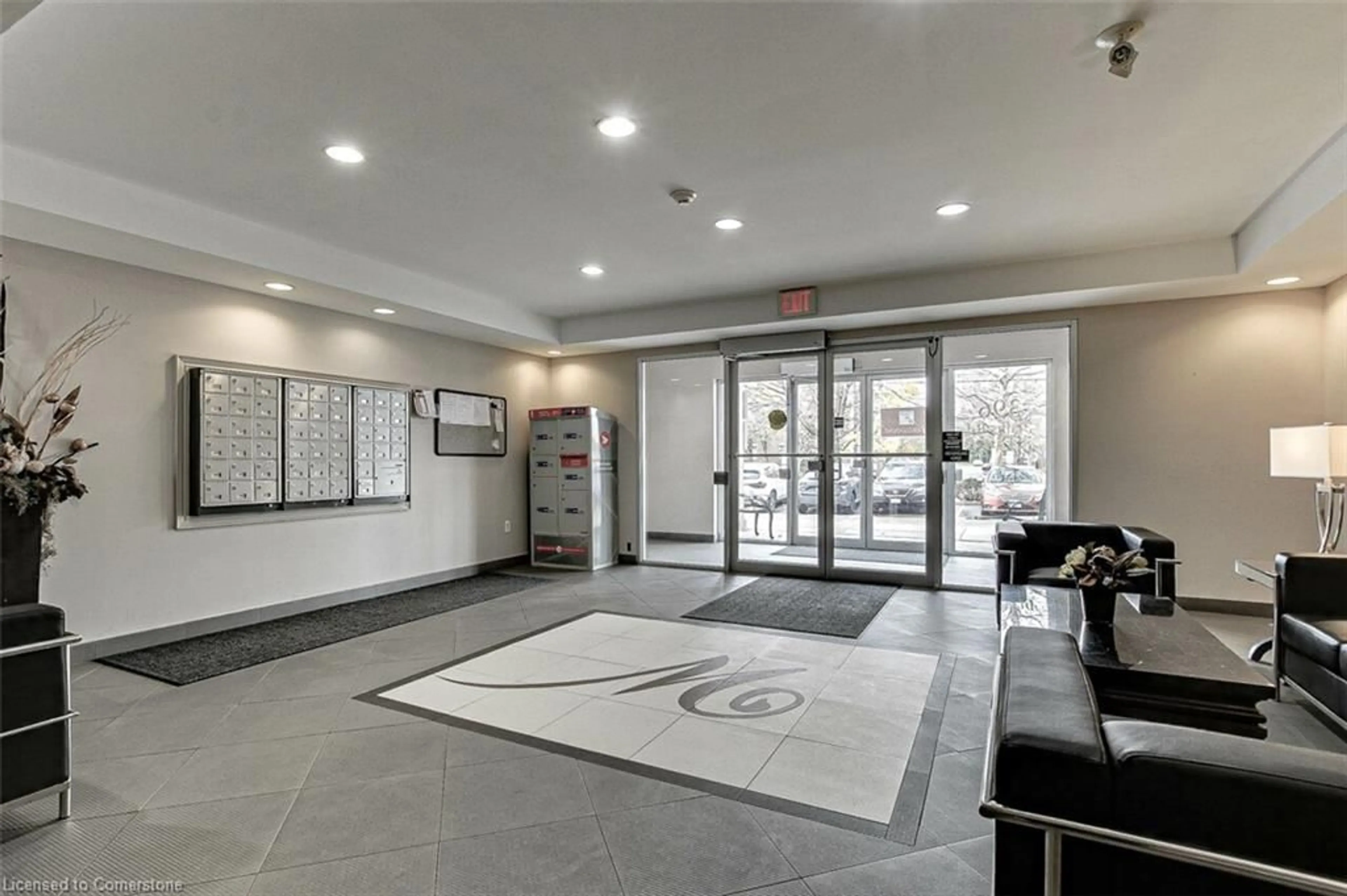 Indoor lobby, unknown floor for 396 Plains Rd #207, Burlington Ontario L7T 2C8