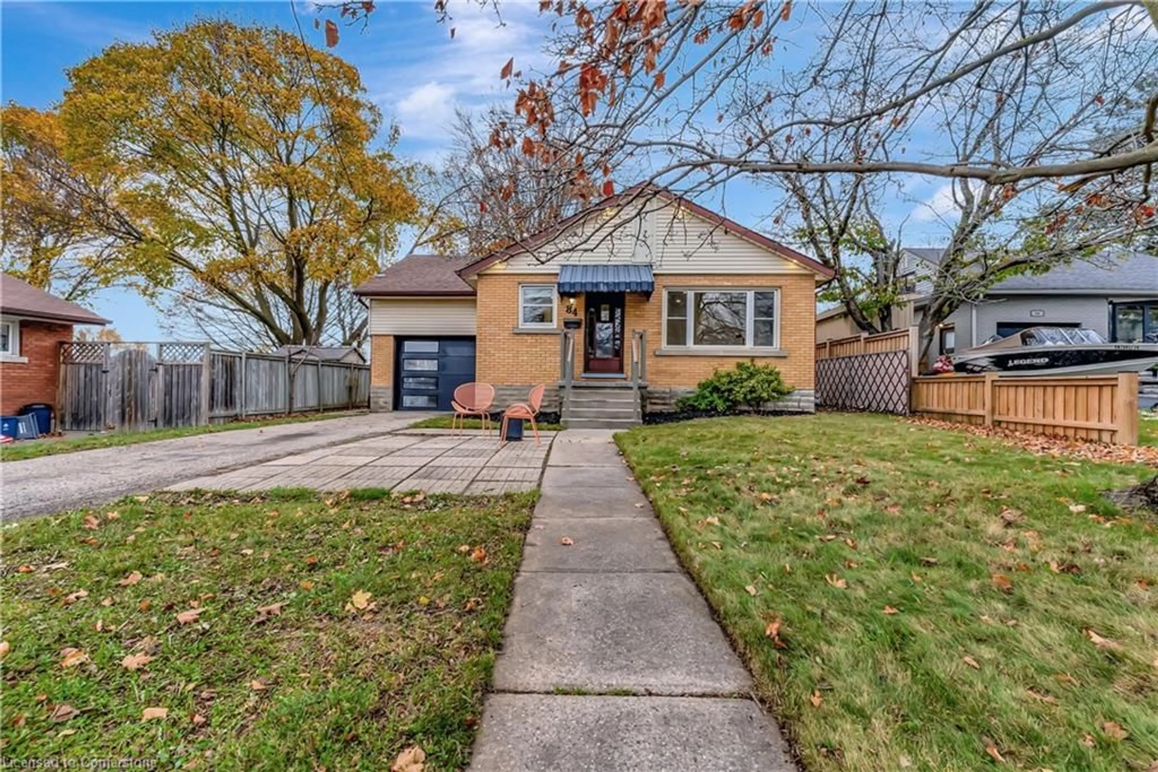 Frontside or backside of a home, the street view for 84 Weber St, Waterloo Ontario N2J 1Z9