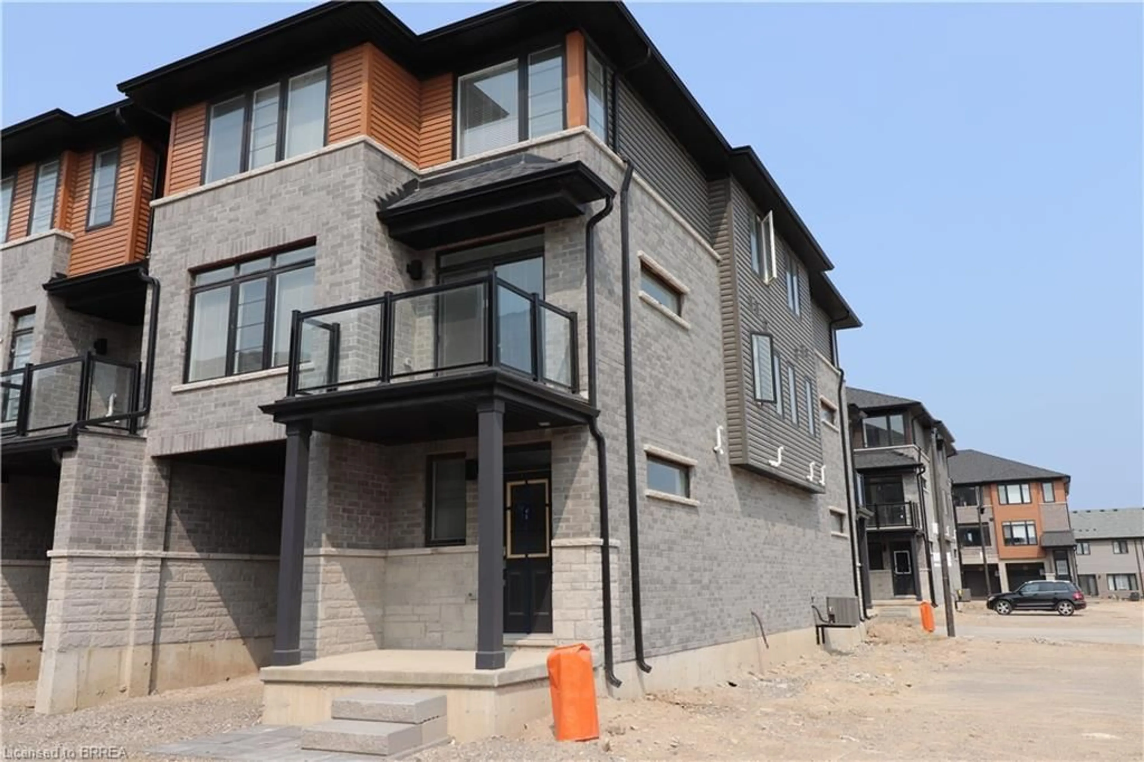 A pic from exterior of the house or condo, the front or back of building for 461 Blackburn Dr #110, Brantford Ontario N3T 0W9