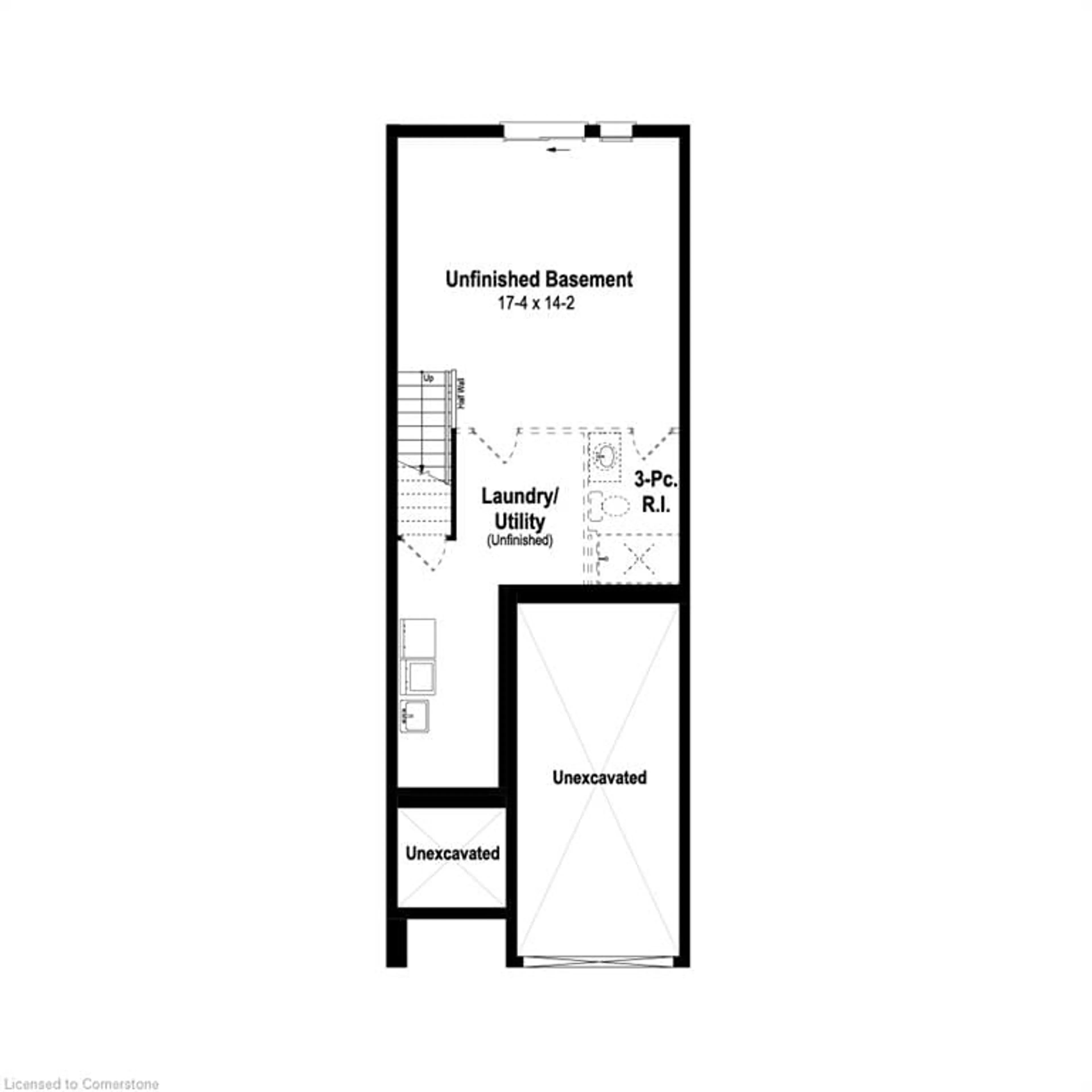 Floor plan for 23 Benninger Dr #A002, Kitchener Ontario N2E 0H8