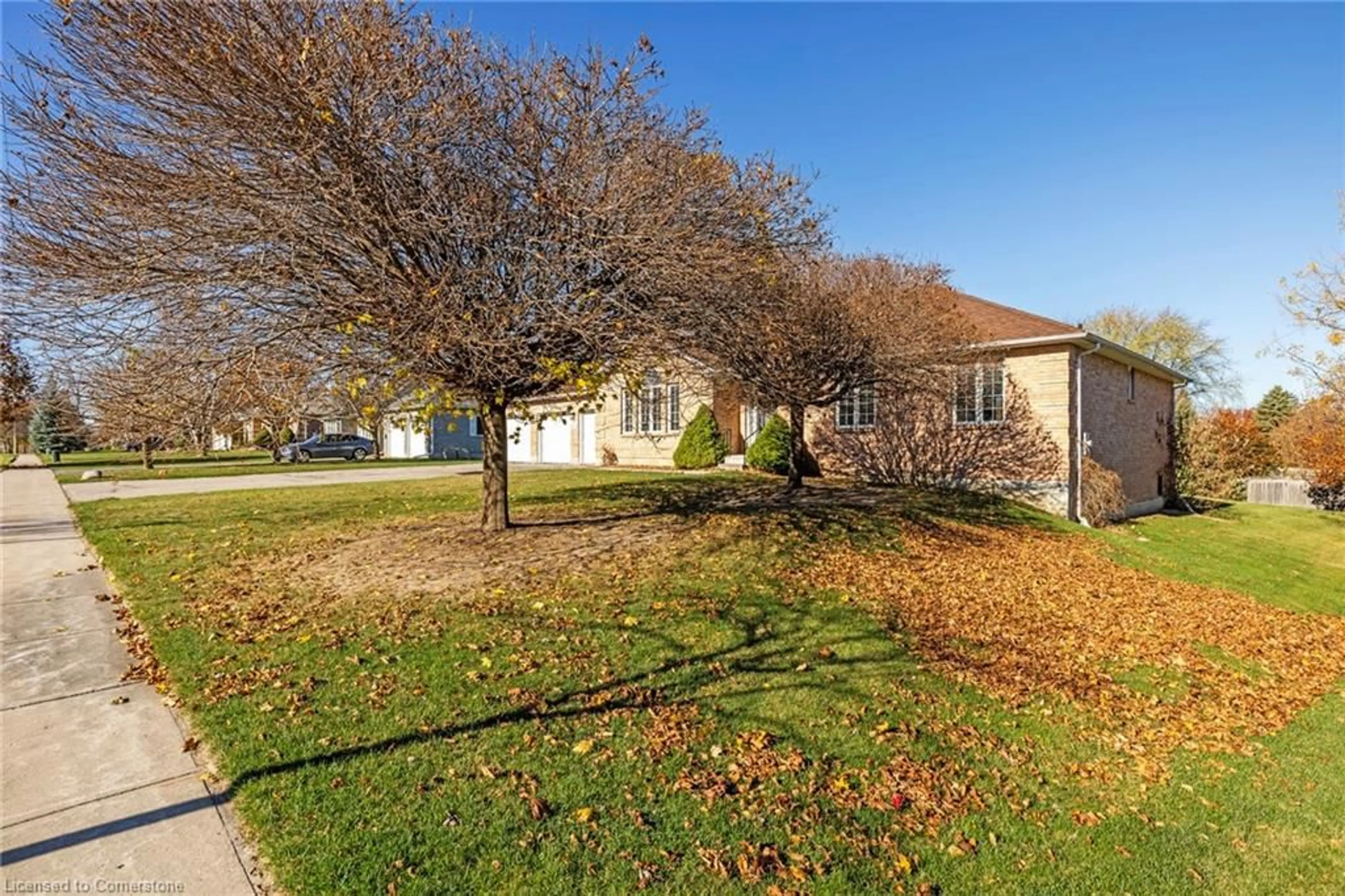 Frontside or backside of a home, the fenced backyard for 1690 Mount Albert Rd, East Gwillimbury Ontario L0G 1V0