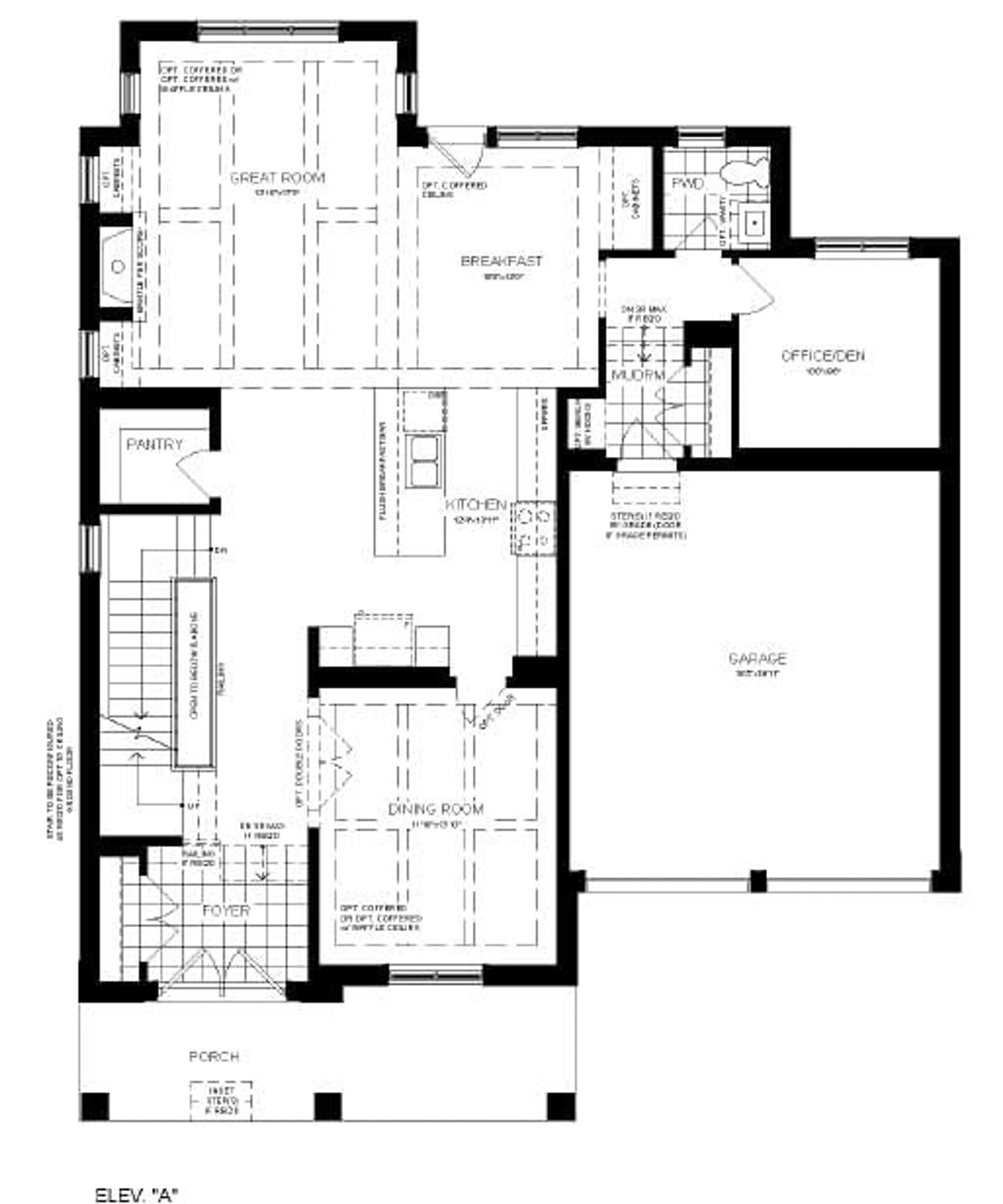 Floor plan for 3234 Mariner Pass, Oakville Ontario L6M 5S2