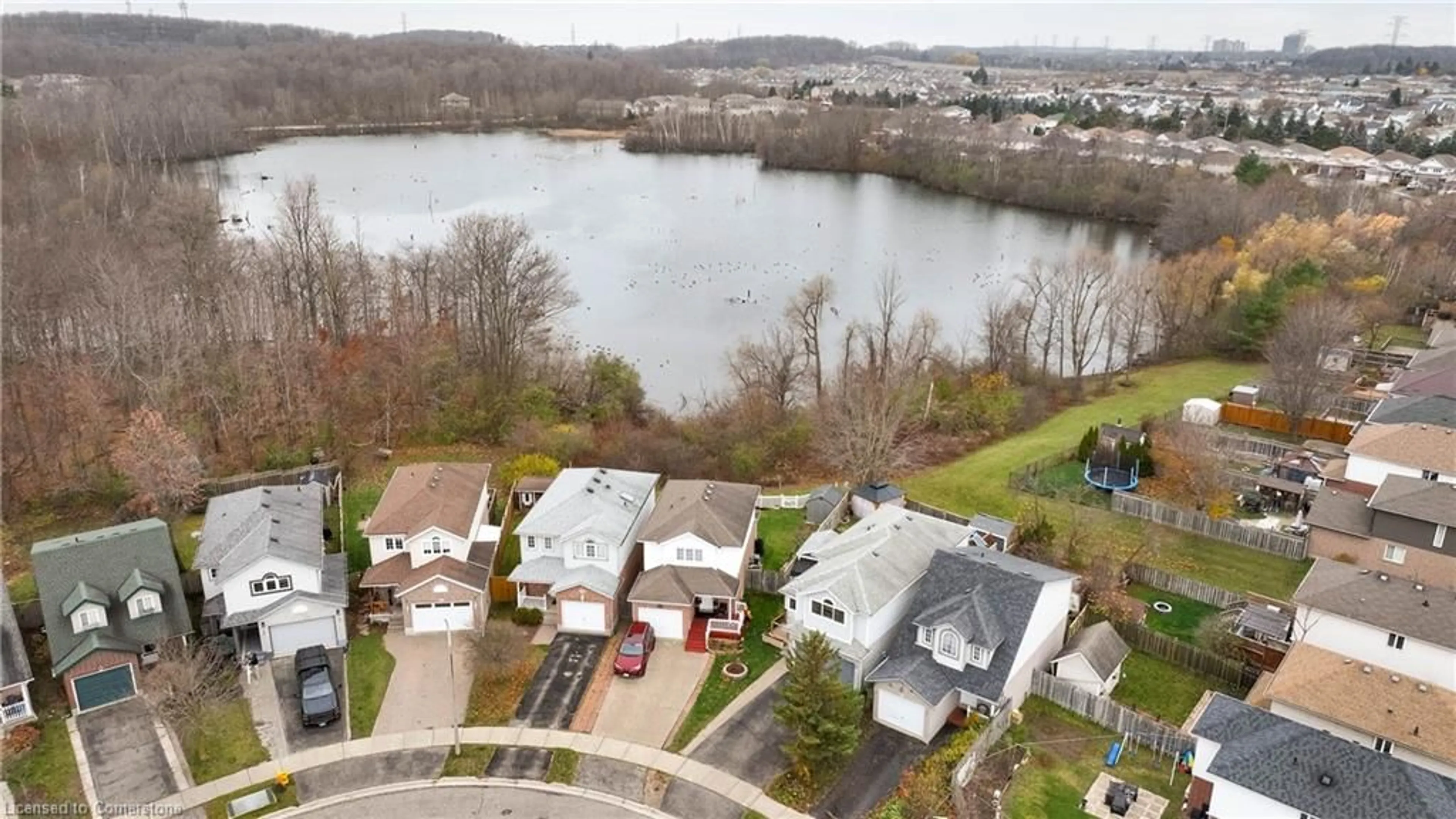 A pic from exterior of the house or condo, the view of lake or river for 167 Pine Martin Cres, Kitchener Ontario N2E 3R8