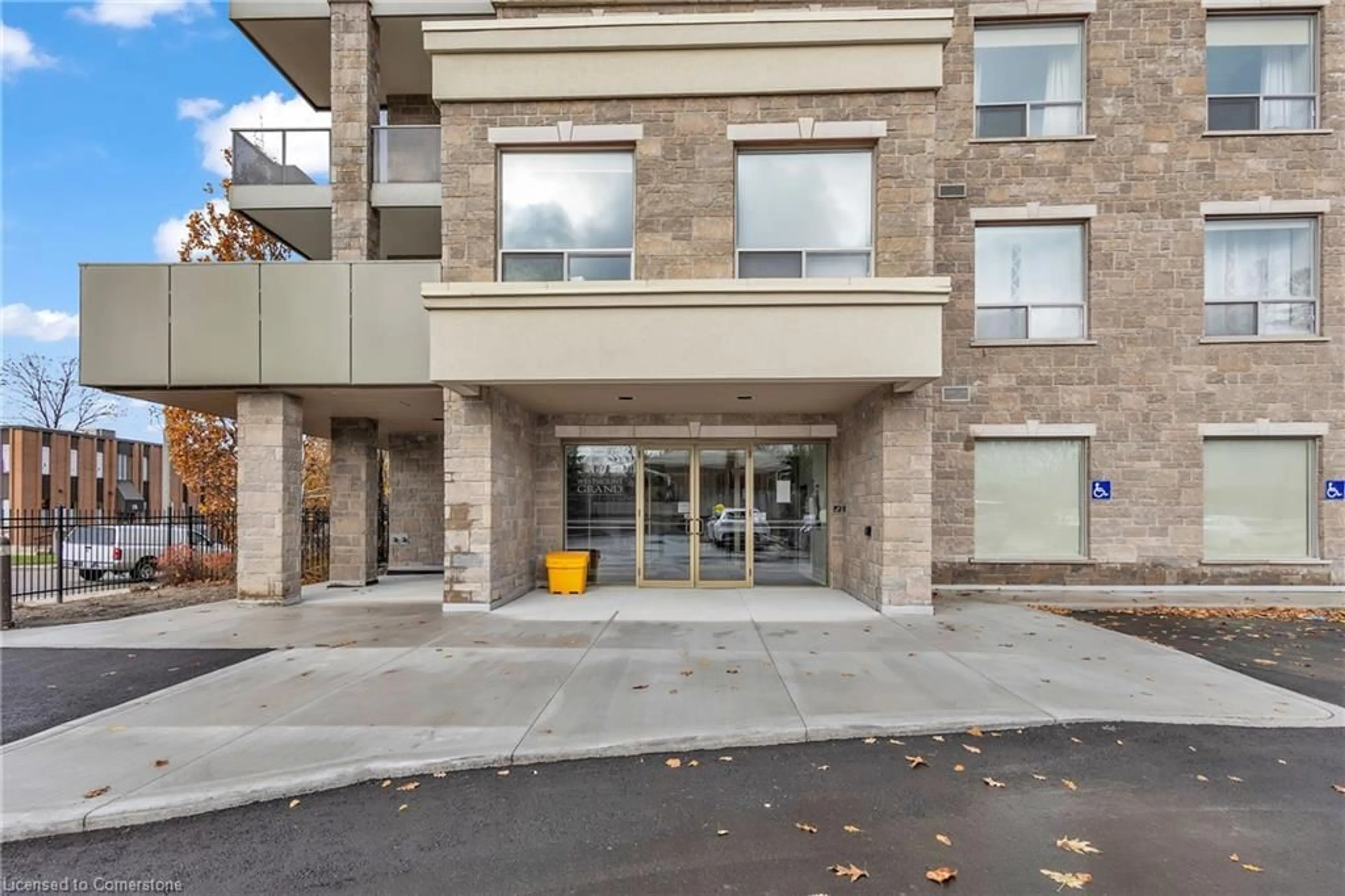 A pic from exterior of the house or condo, the front or back of building for 223 Erb St #502, Waterloo Ontario N2L 1V7