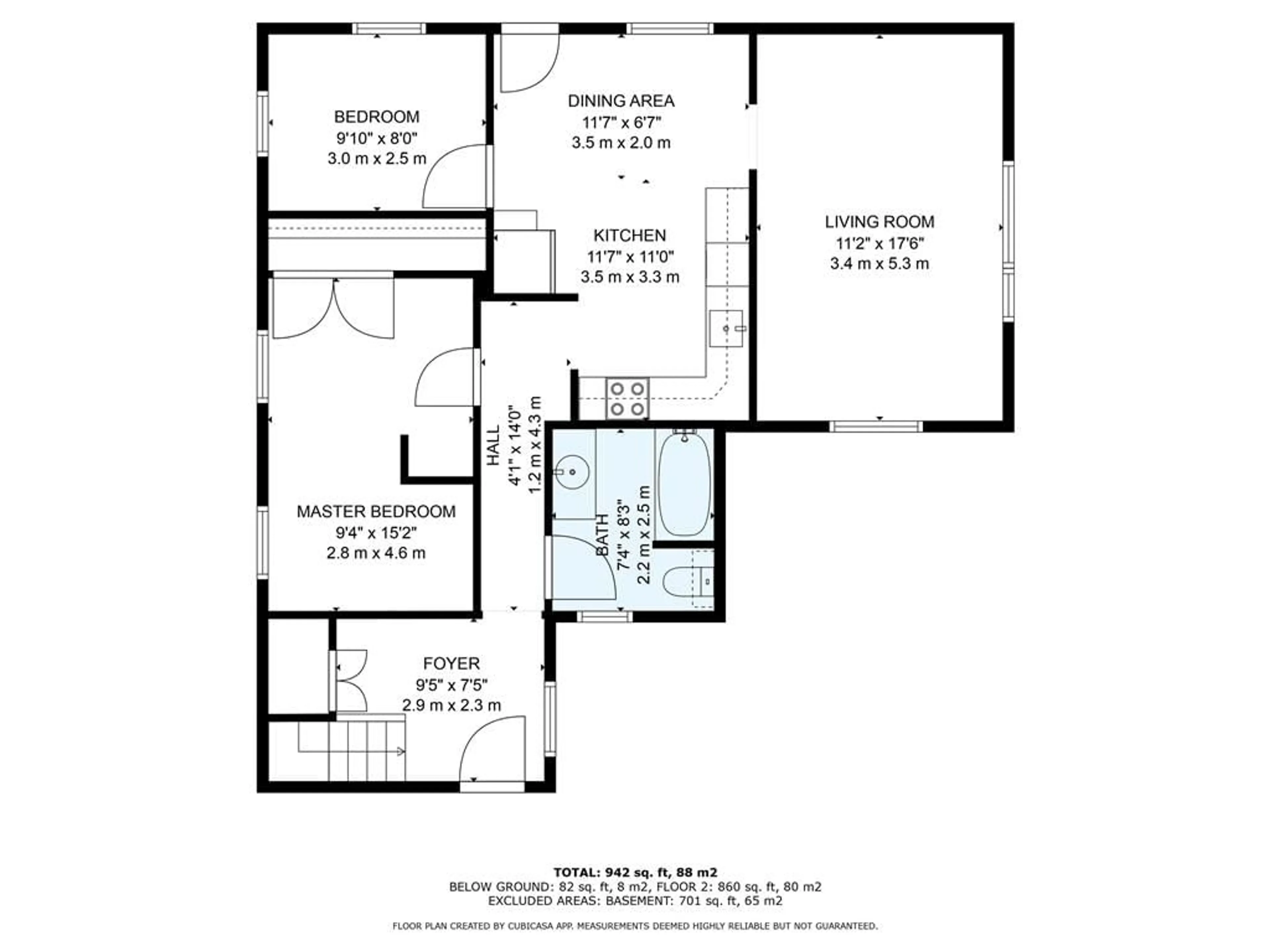 Floor plan for 13 Ellen St, Emsdale Ontario P0A 1J0