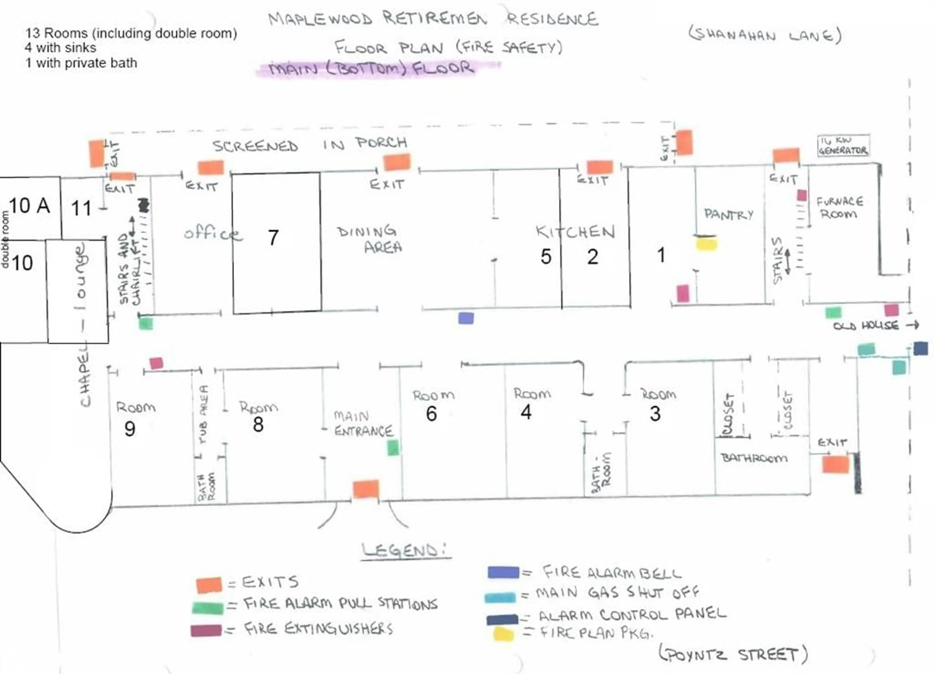 Floor plan for 39 Poyntz St, Penetanguishene Ontario L9M 1N5