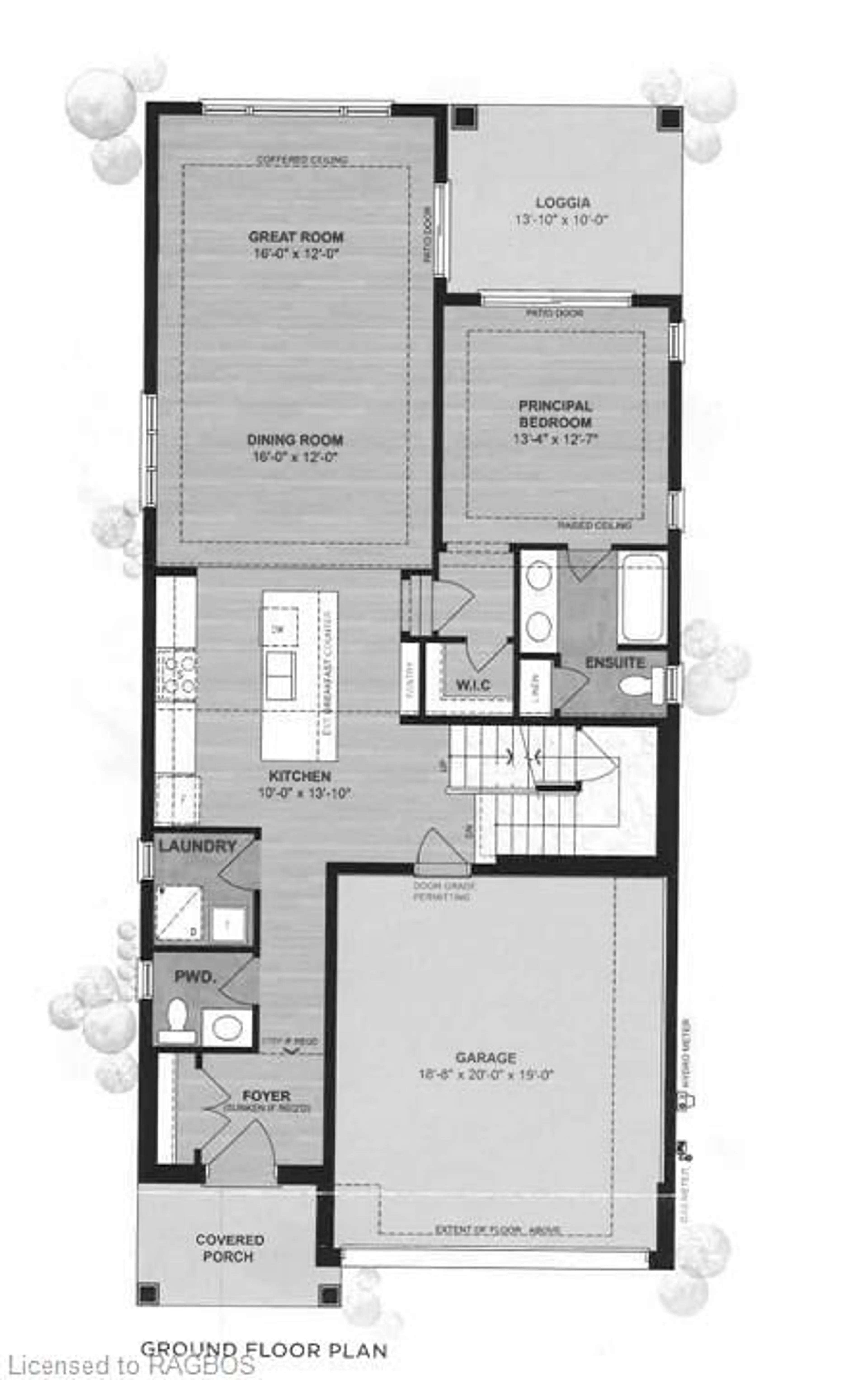 Floor plan for 119 Inverness St, Kincardine Ontario N2Z 1J4