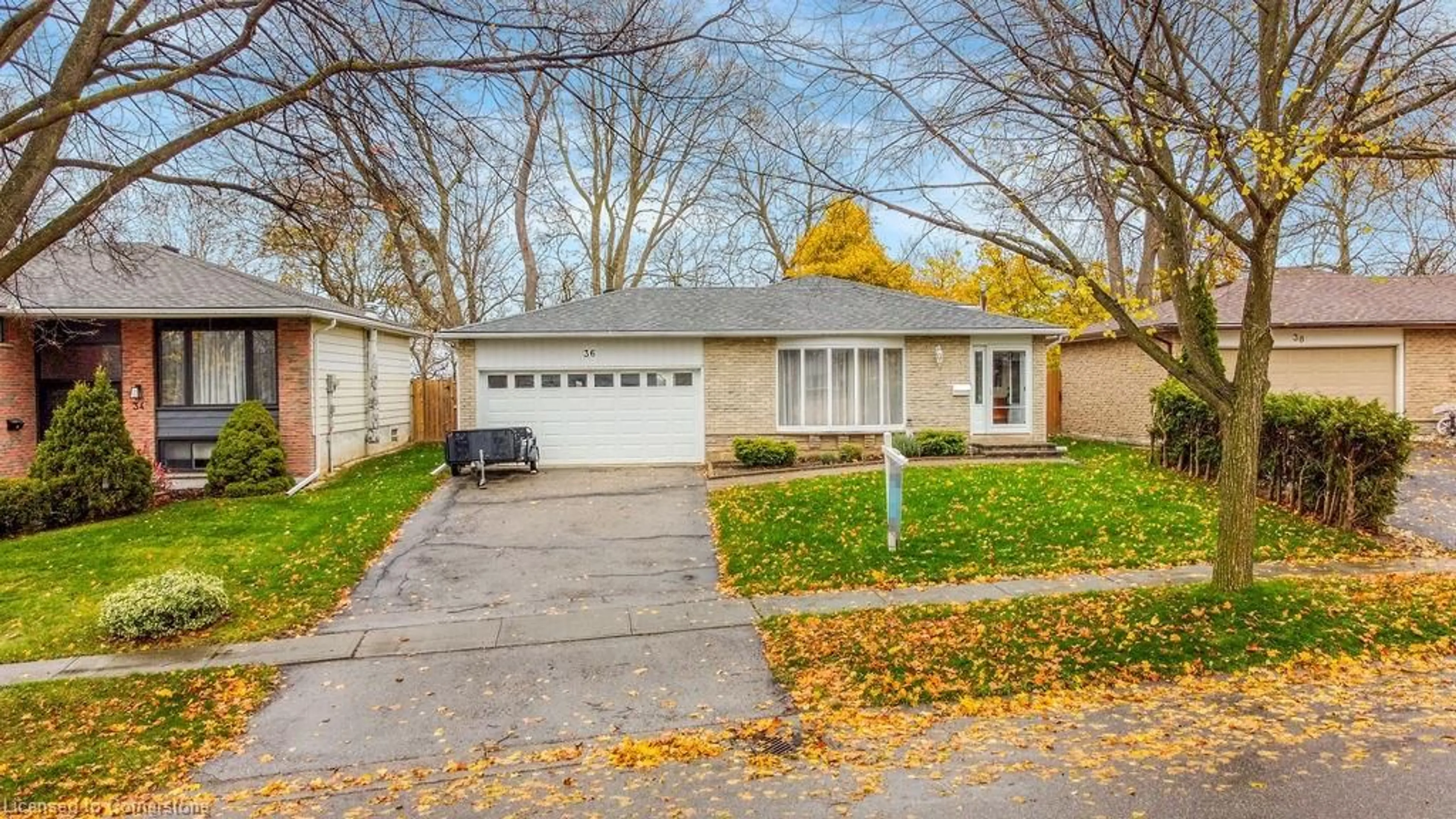 A pic from exterior of the house or condo, the street view for 36 Hillcrest Ave, Brantford Ontario N3T 5X8