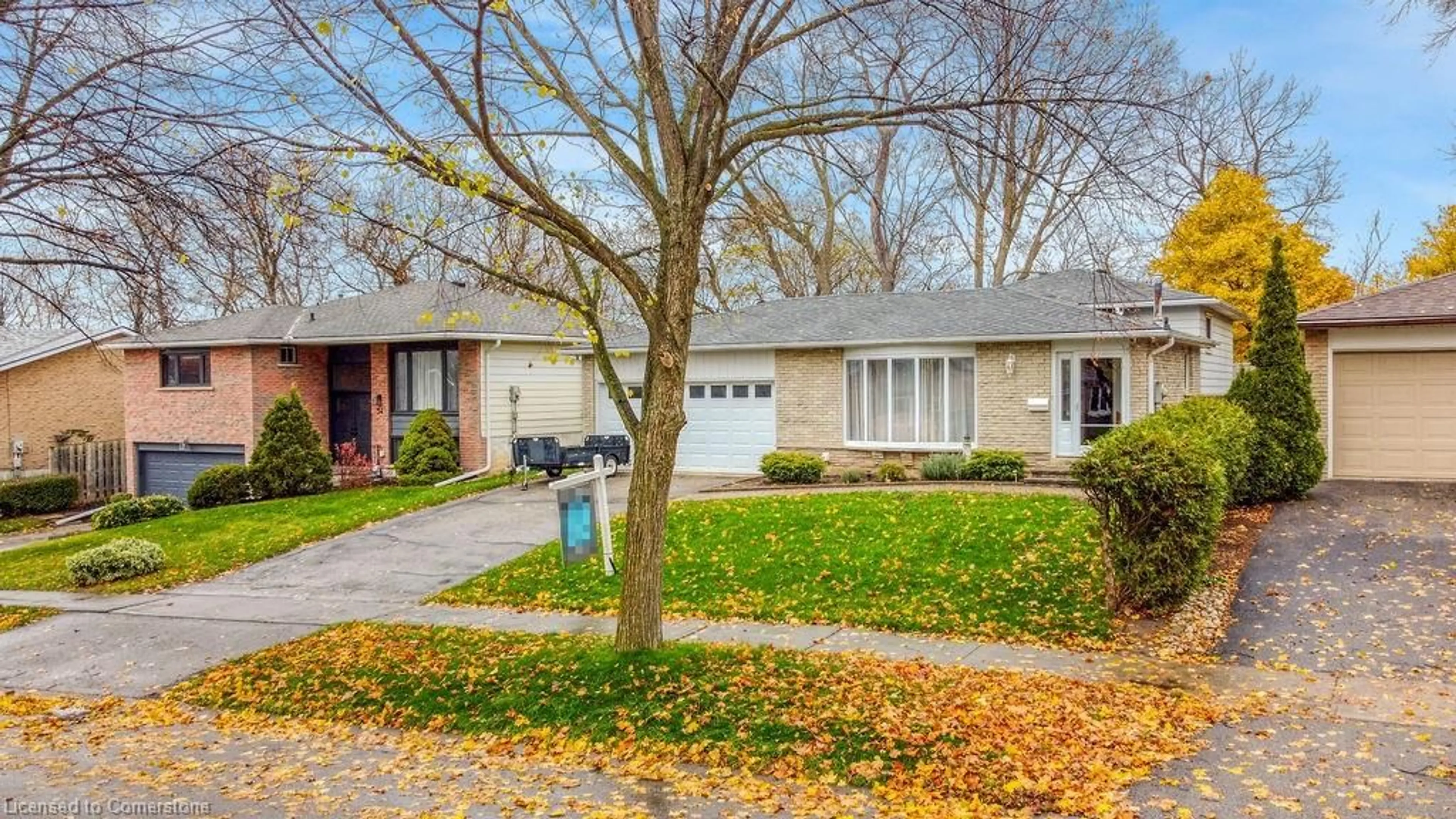 Frontside or backside of a home, the street view for 36 Hillcrest Ave, Brantford Ontario N3T 5X8