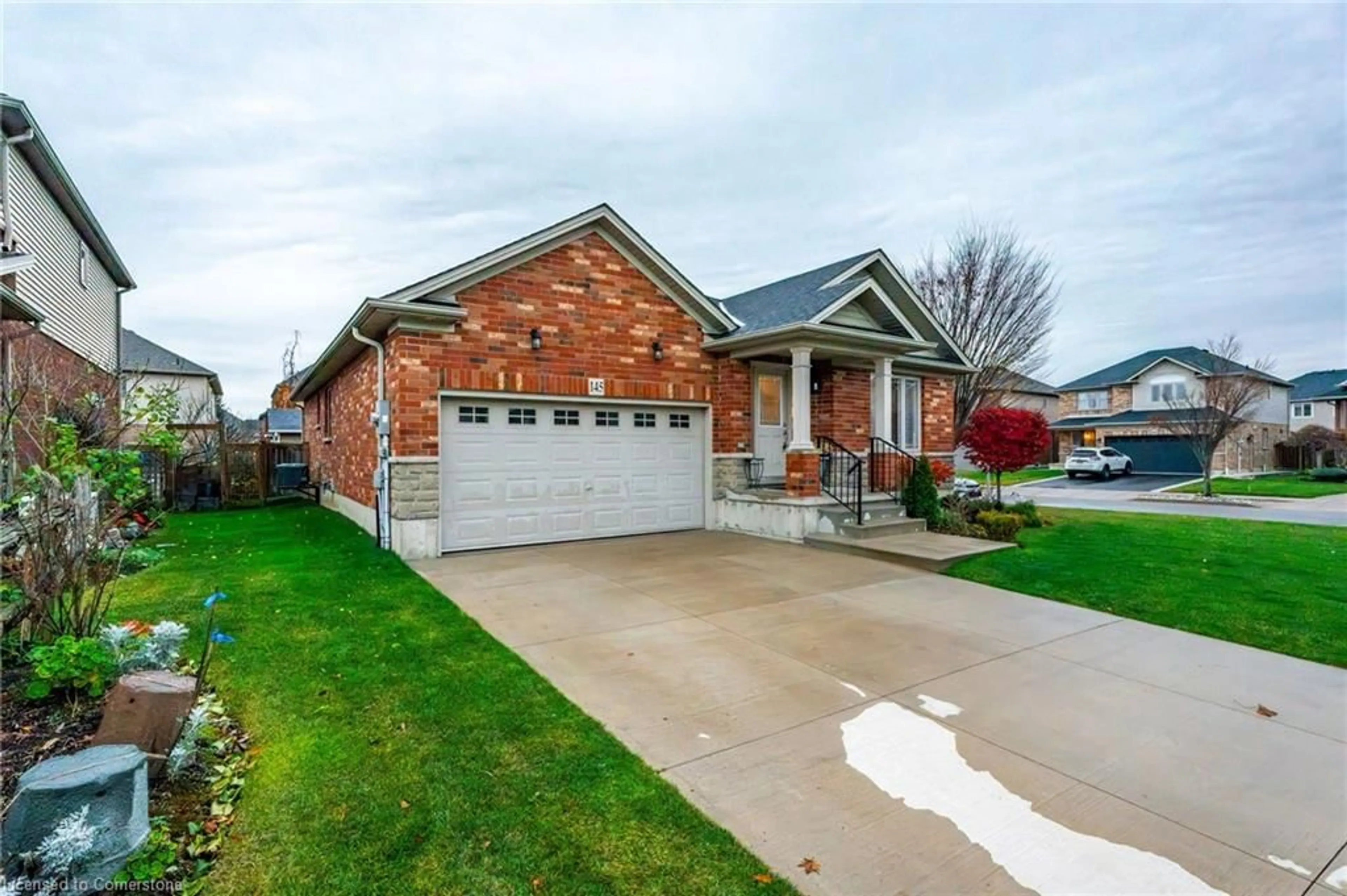 Home with brick exterior material for 145 Valiant Cir, Binbrook Ontario L0R 1C0